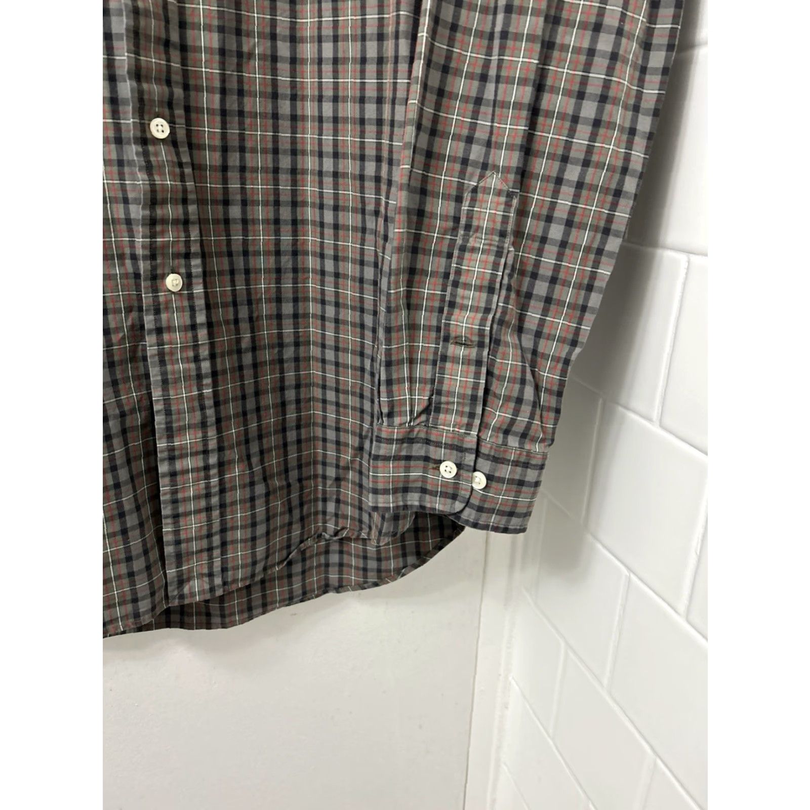 Ralph Lauren VTG Ralph Lauren Shirt Mens L Brown Gray Classic Fit Button Down Red Pony L/S longsleeve Embroidered Plaid Category: Shirt Size US L / EU 52-54 / 3 - 6 Thumbnail