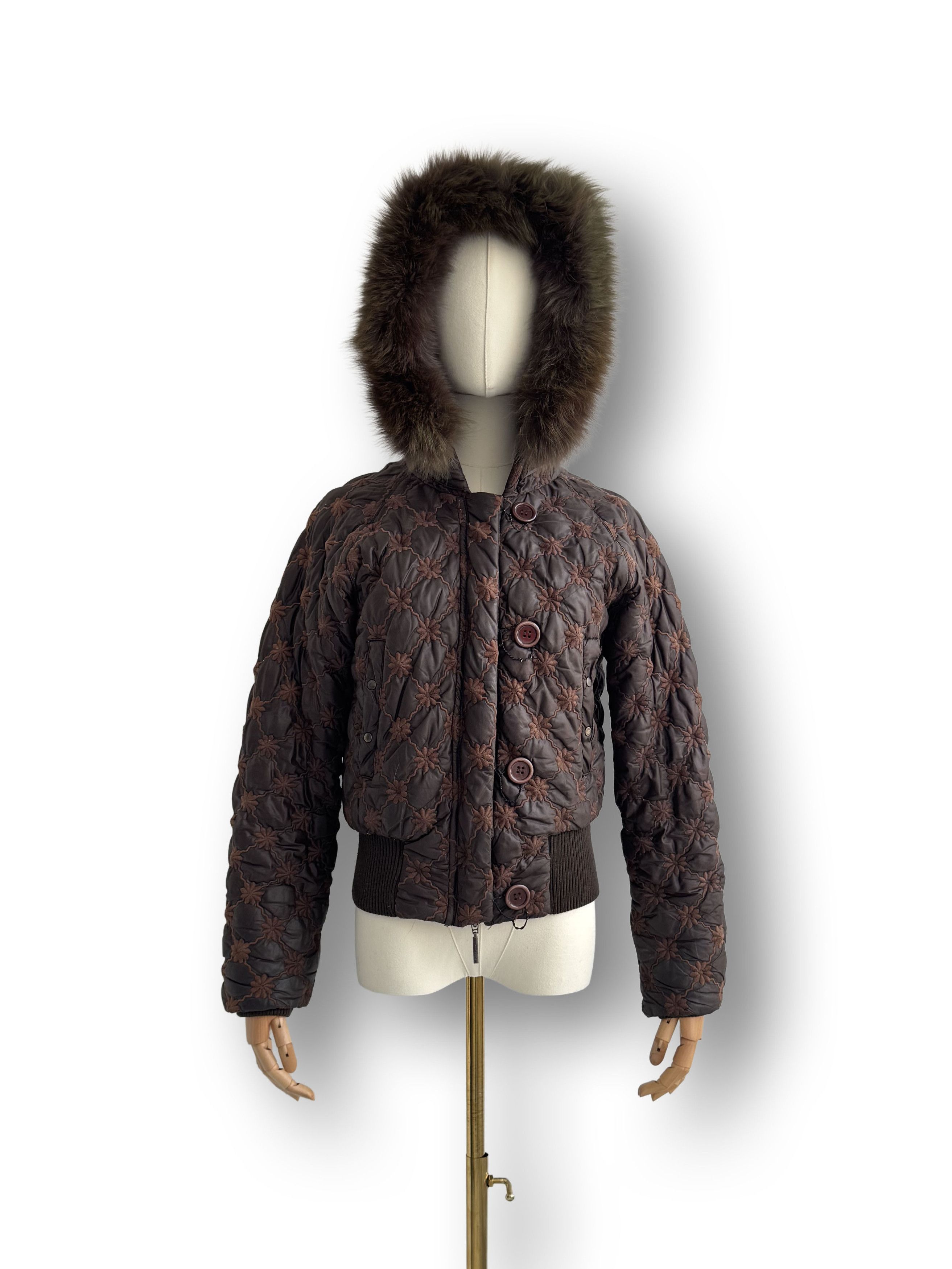 Vintage Y2K Cropped Jacket(V346) Size S / US 4 / IT 40 - 2 Thumbnail