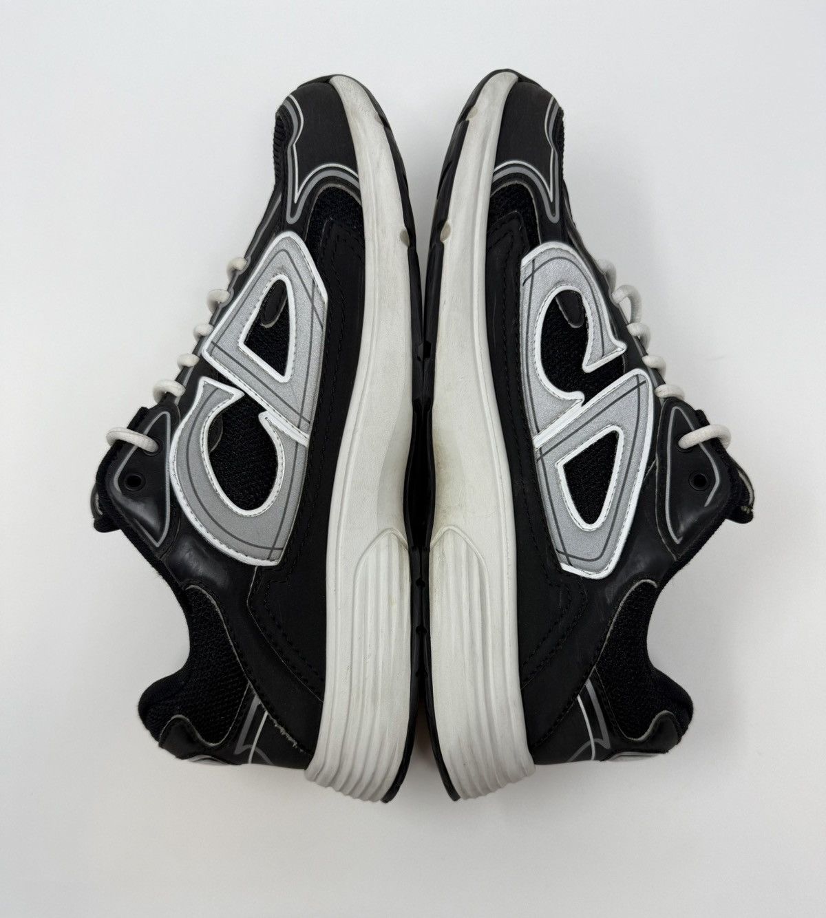 Dior Dior B30 Sneaker Black White Size US 8 / EU 41 - 4 Thumbnail