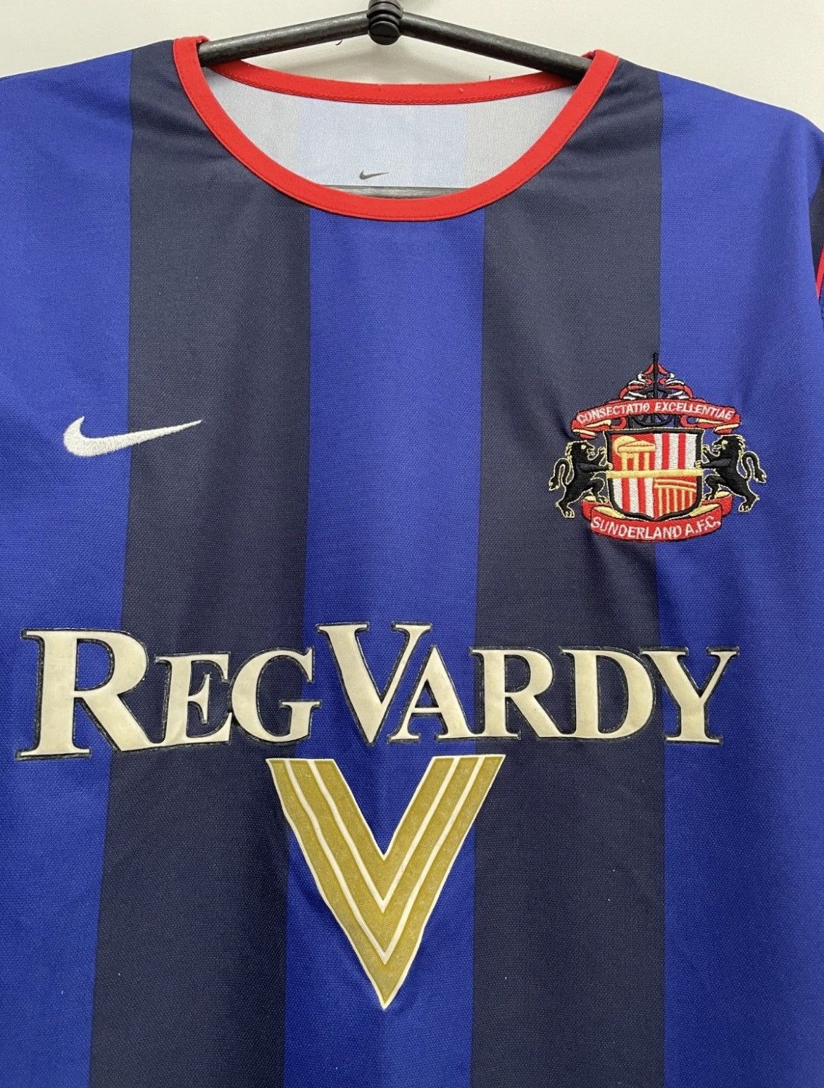 Nike Sunderland 2001/2002 Away Football Shirt Soccer Jersey Nike Size US M / EU 48-50 / 2 - 3 Thumbnail