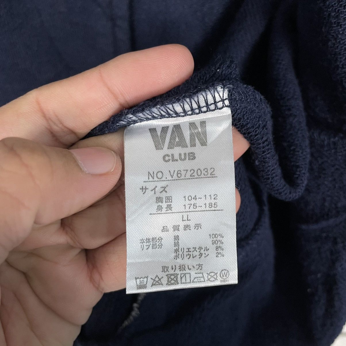 Japanese Brand Van Club Big Logo Varsity Sweater Jacket Size US L / EU 52-54 / 3 - 17 Thumbnail
