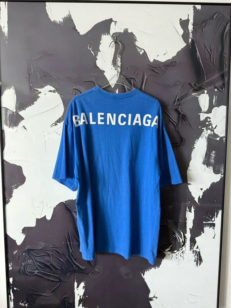 Balenciaga Balenciaga Logo Printed Crew Neck Short Sleeve T-Shirt Reg Size US S / EU 44-46 / 1 - 2 Thumbnail