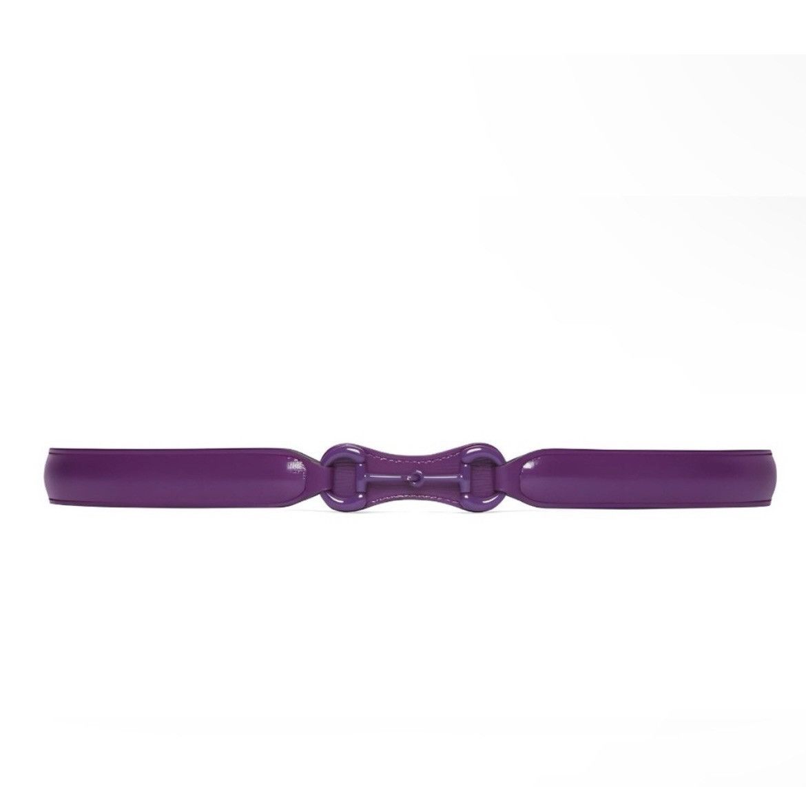 Gucci Gucci Horsebit Leather Belt Purple size 75 Size ONE SIZE - 1 Thumbnail