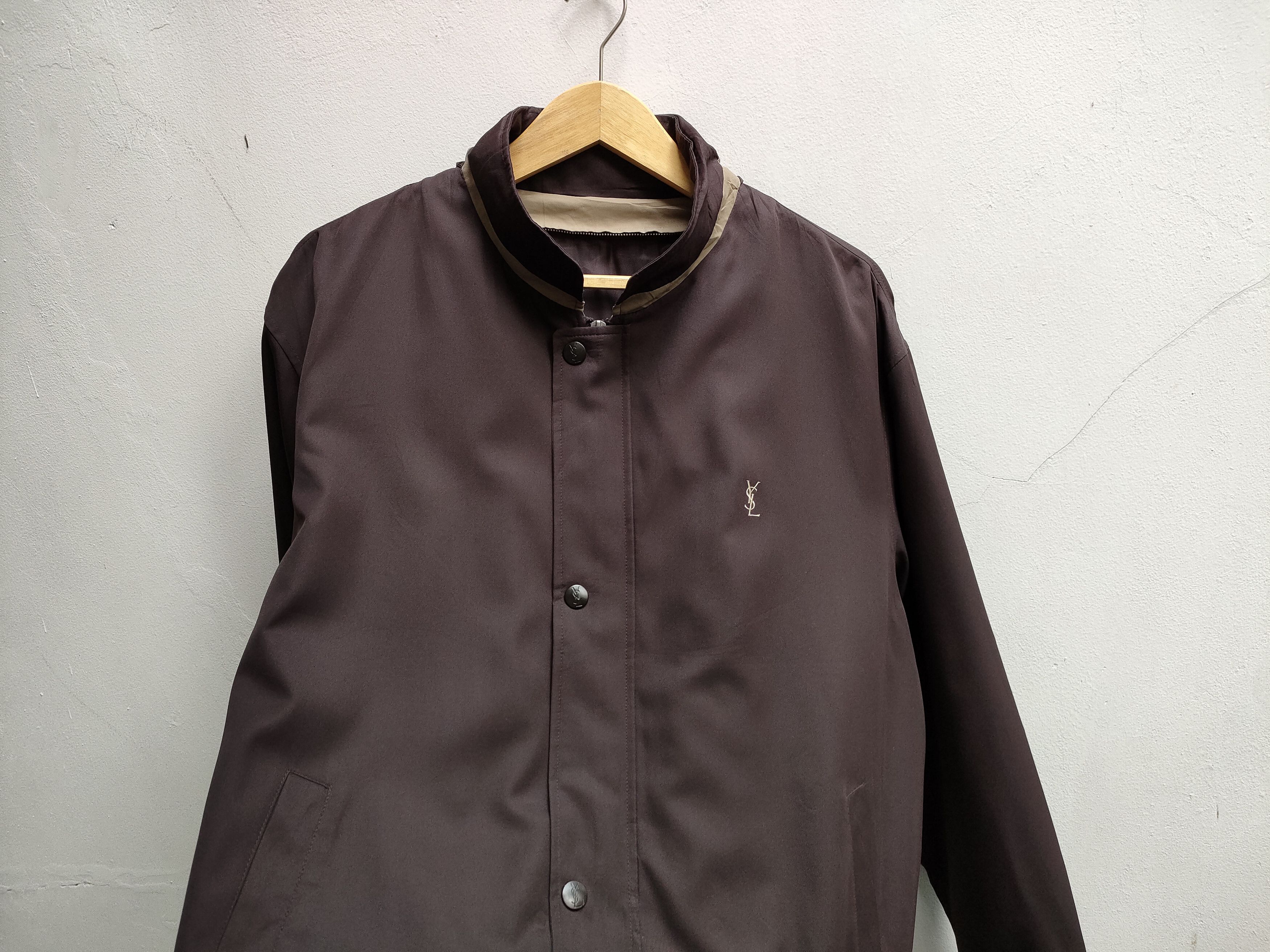 Vintage Vintage Yves Saint Laurent Light Jacket Size US L / EU 52-54 / 3 - 3 Thumbnail