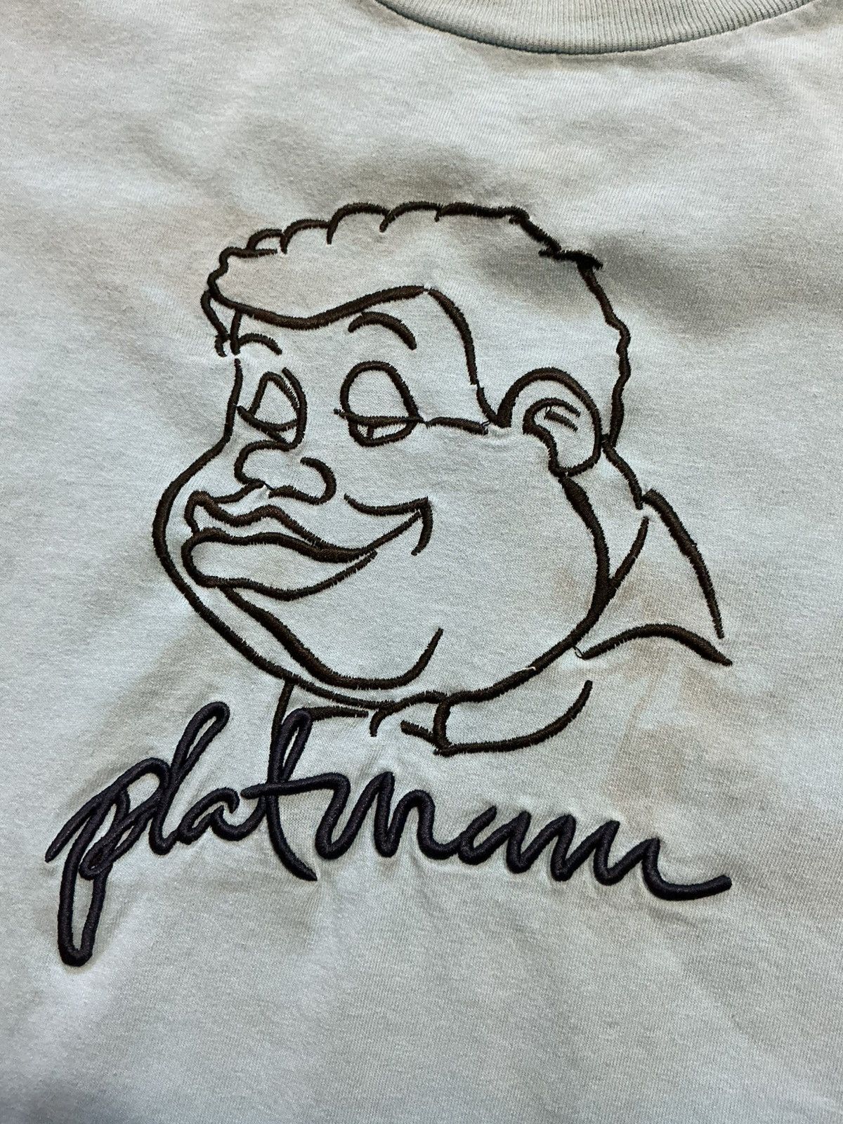 Fubu Vintage Platinum Fubu Fat Albert Embroidered T-Shirt Size US L / EU 52-54 / 3 - 6 Thumbnail