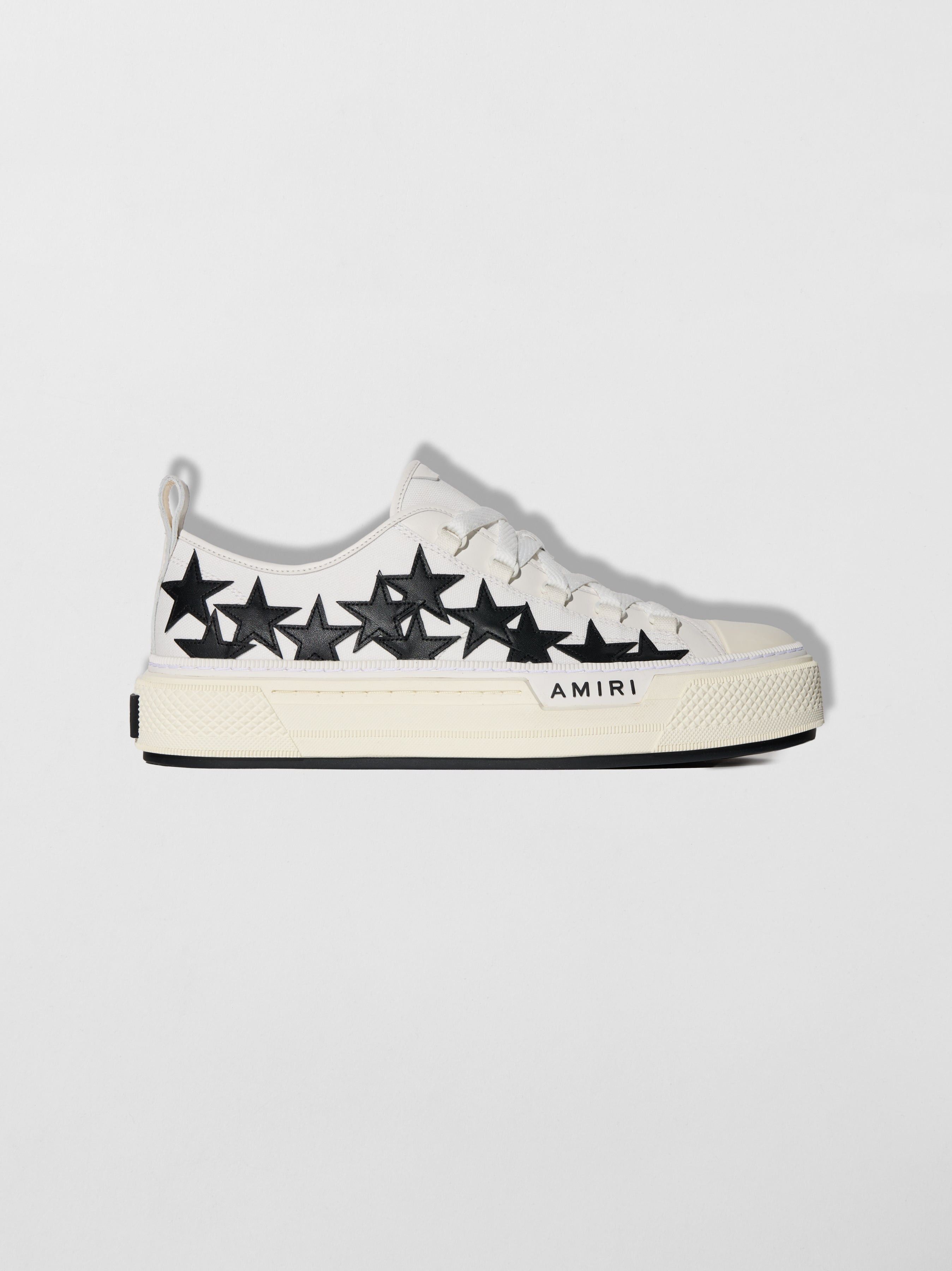 Amiri o1s1wg110925 Dup / Stars Court Low-Top Sneakers White/Black Size US 7 / IT 37 - 1 Thumbnail