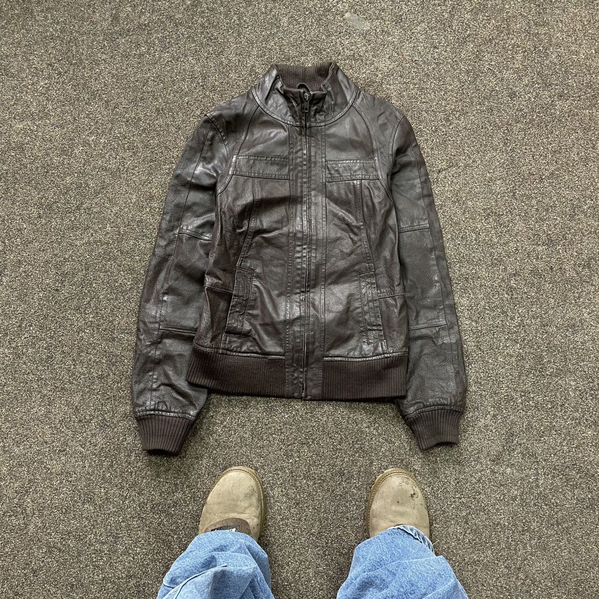 Vintage Vintage Y2K Faded Bomber Jacket Punk Streetwear Cropped M Size M / US 6-8 / IT 42-44 - 1 Thumbnail