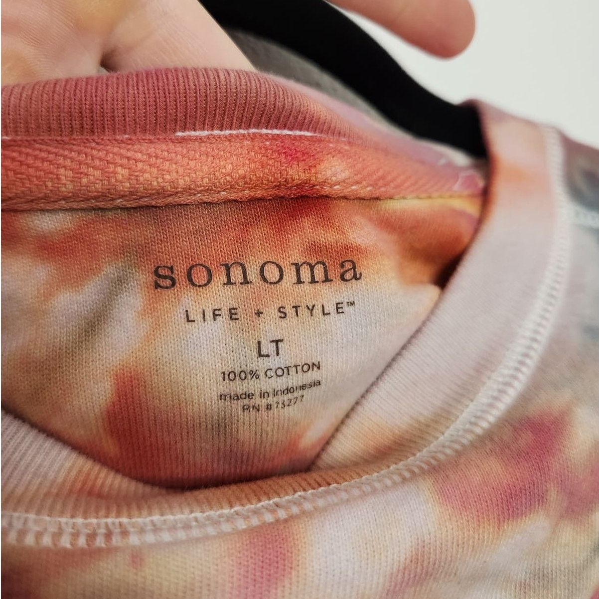 Sonoma Custom SNOW Tie Dye Long Sleeve Nature Earth Tones Cobain Size US L / EU 52-54 / 3 - 4 Thumbnail