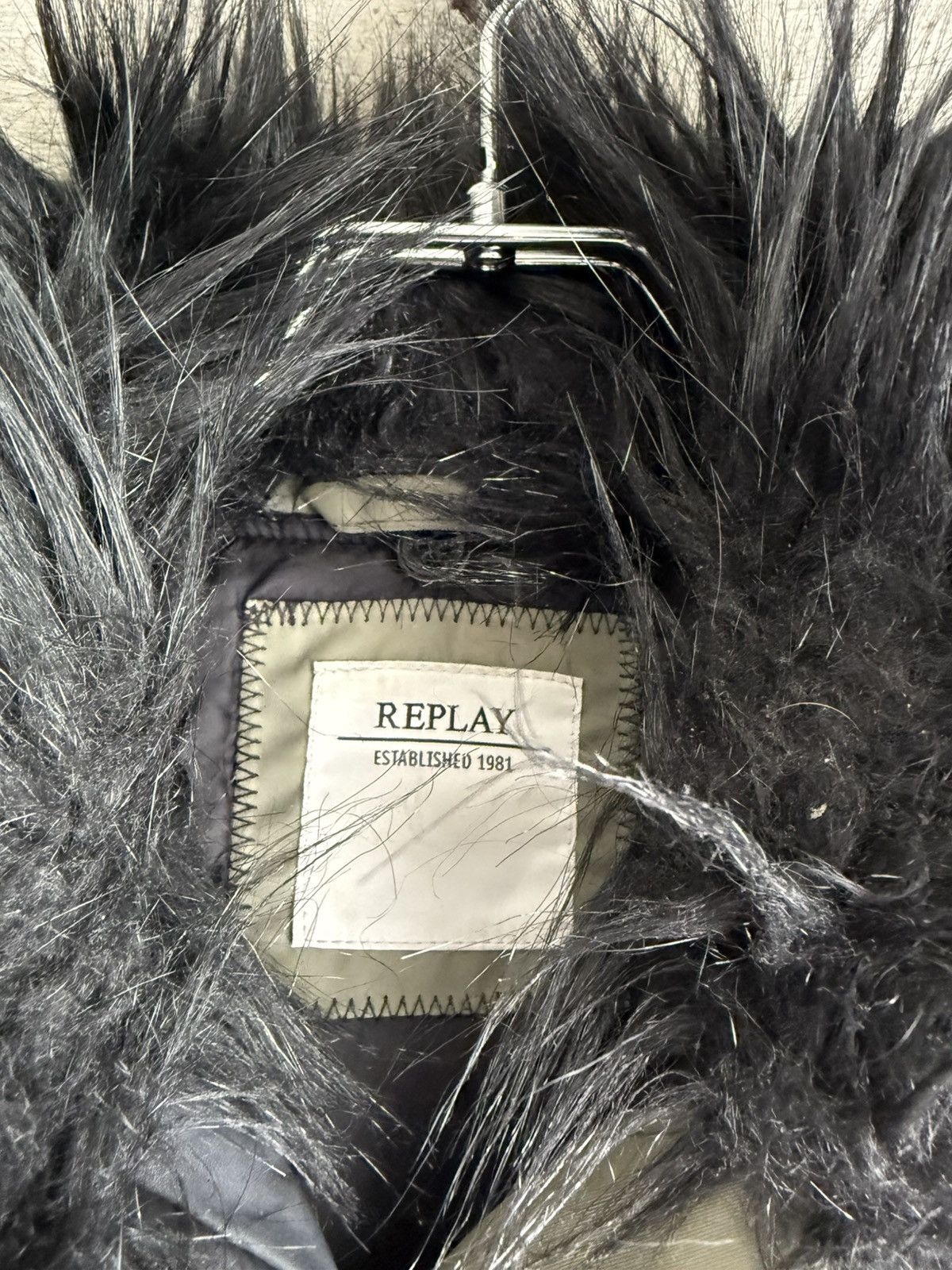 Replay REPLAY Fur-Hooded Bomber Jacket Size US XS / EU 42 / 0 - 8 Thumbnail