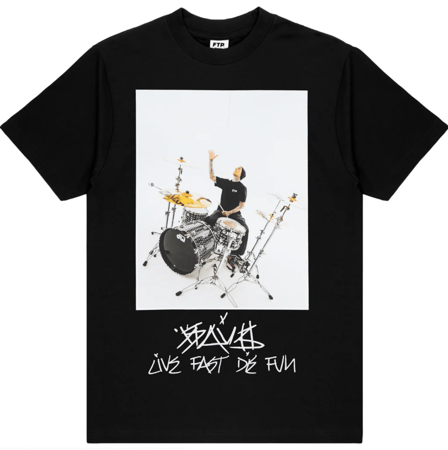 FTP Famous Travis Barker Tee in Black