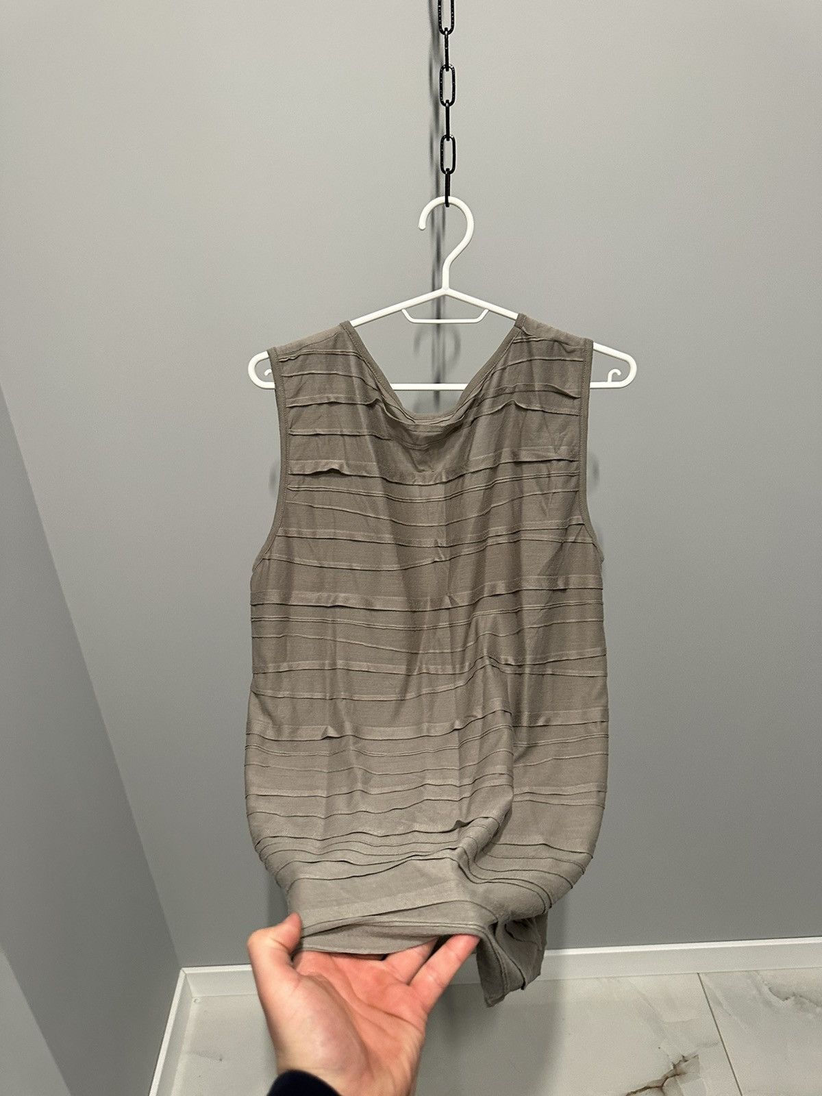 Japanese Brand Vintage Y2K T-shirt Japanese Tank TopRick Owens Style Size US L / EU 52-54 / 3 - 12 Thumbnail