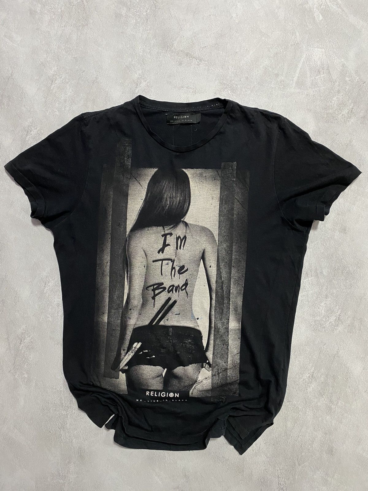 Band Tees 🗿 Vintage T Shirt Religion Big Ass Print Size US M / EU 48-50 / 2 - 1 Thumbnail