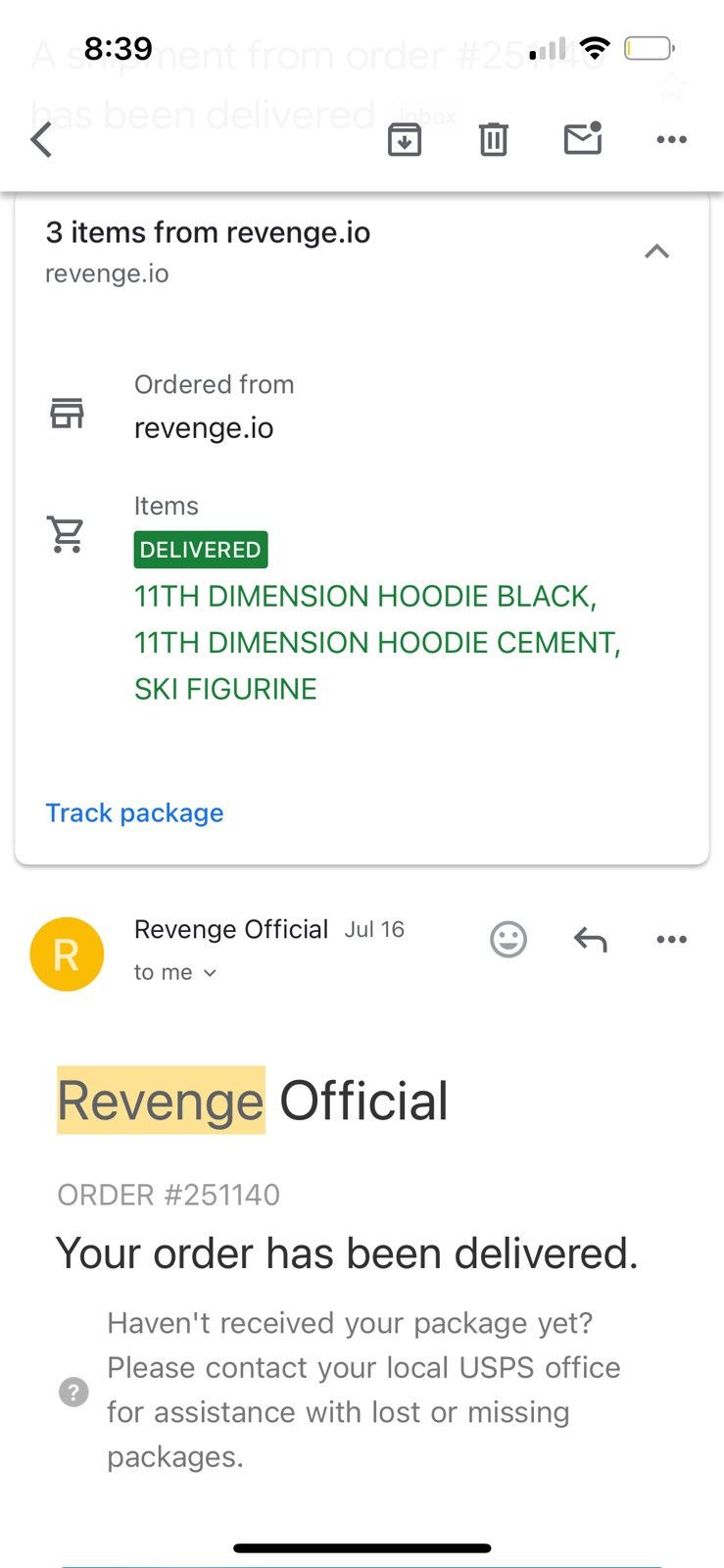 Revenge SKI MASK THE SLUMP GOD 11TH DIMENSION x REVENGE COLLAB Size US M / EU 48-50 / 2 - 7 Thumbnail