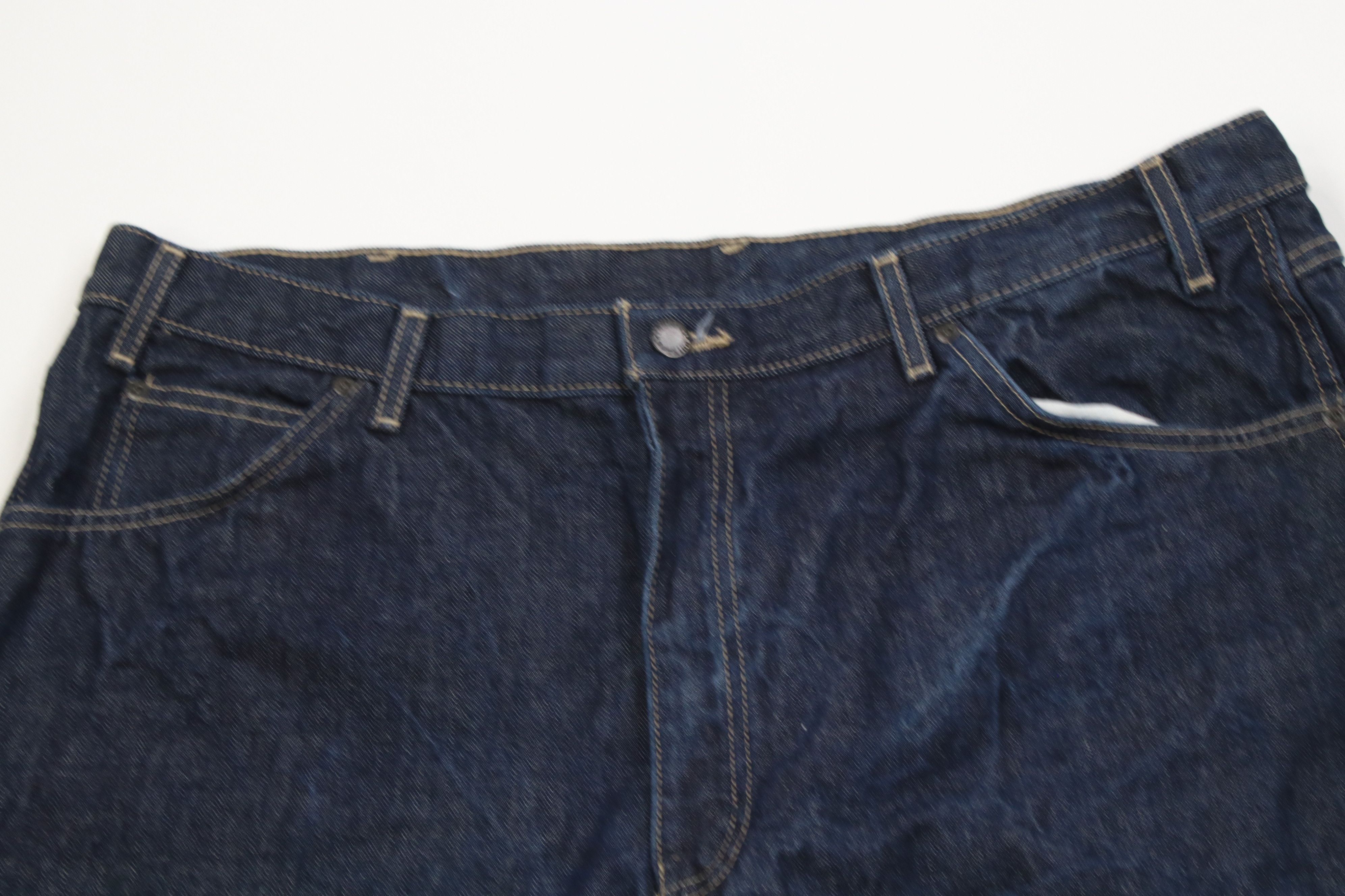 Dickies Vintage Y2K Dickies Fit Dungaree Denim Jean Shorts Jorts Size US 40 / EU 56 - 2 Thumbnail
