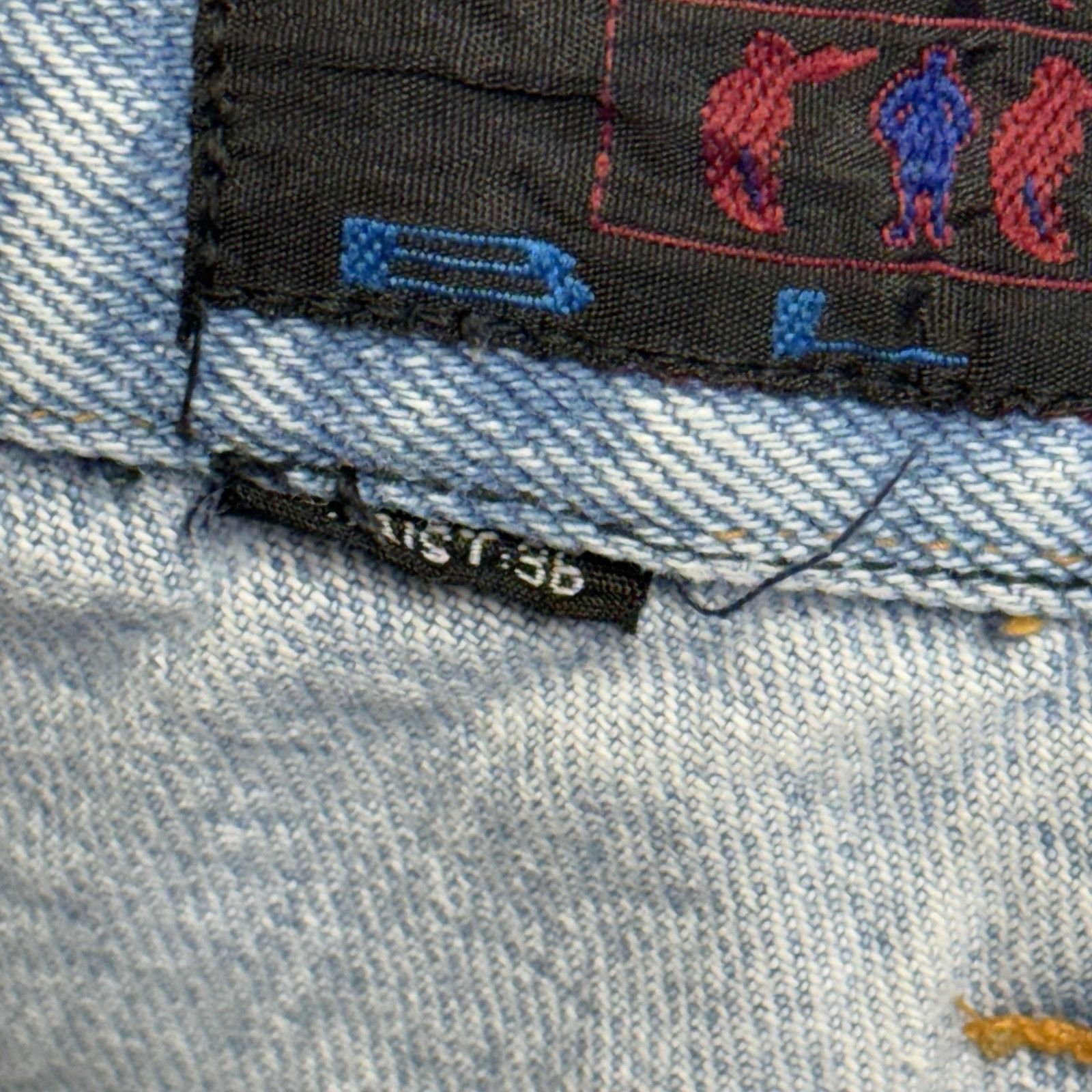 Vintage Vintage Hot Chili Blues Baggy Denim Shorts Size 36 (34x13) 9 Size US 36 / EU 52 - 17 Thumbnail