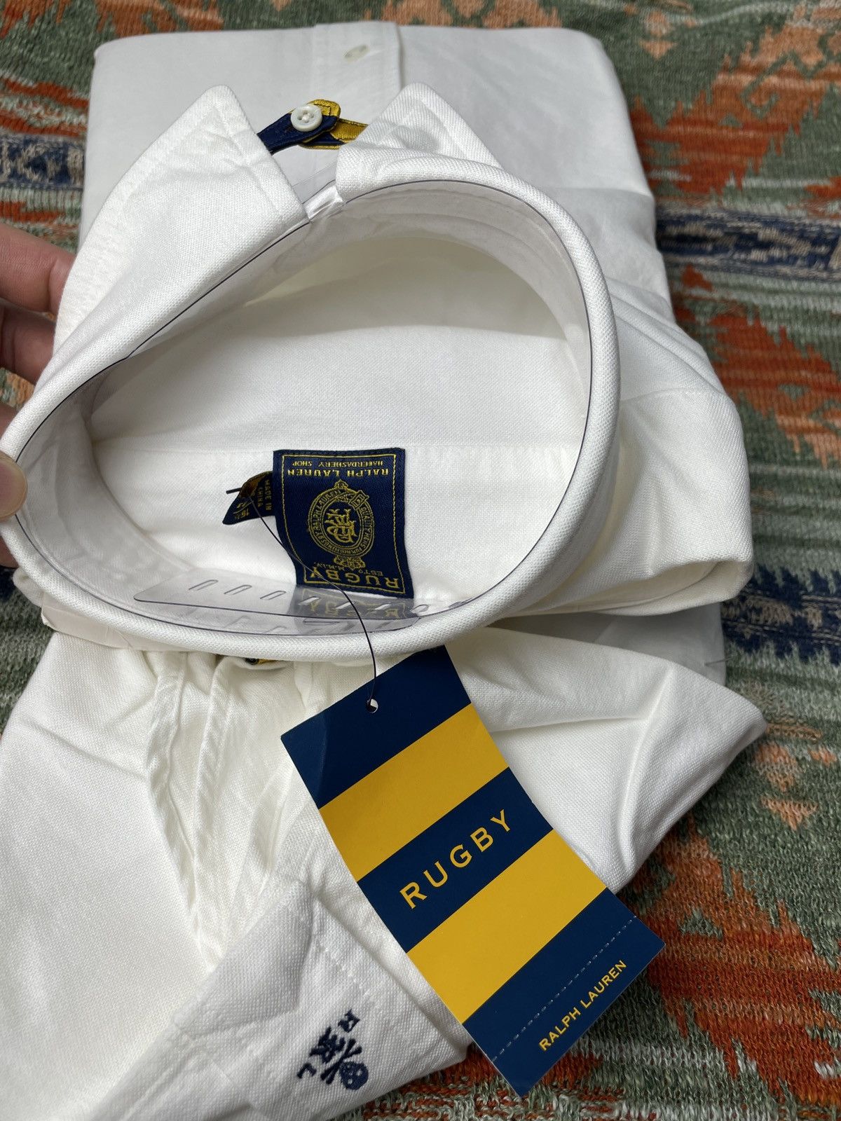 Rugby Ralph Lauren Rugby Ralph Lauren Long Sleeve Shirt Size 40L - 4 Thumbnail