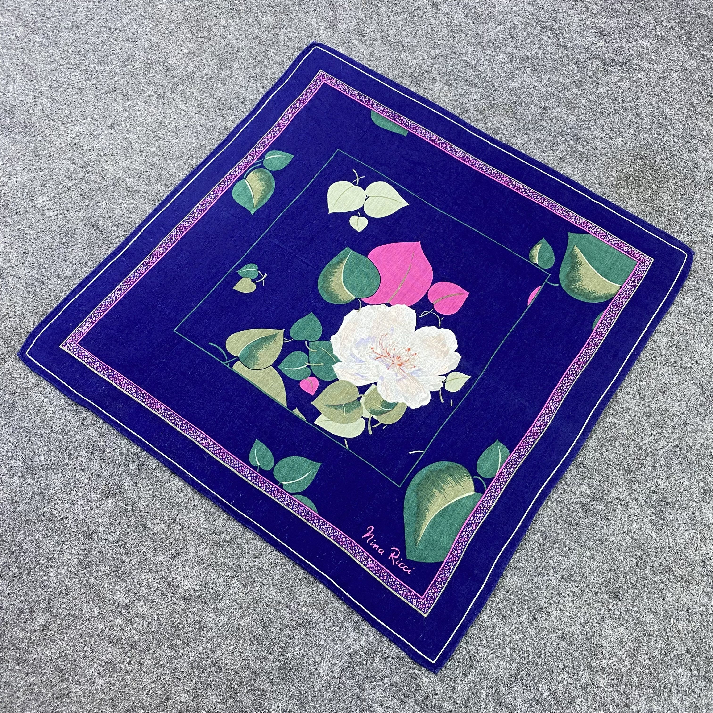 Nina Ricci Nina Ricci Handkerchief / Bandana / Neckerchief-B1352 Size ONE SIZE - 4 Thumbnail