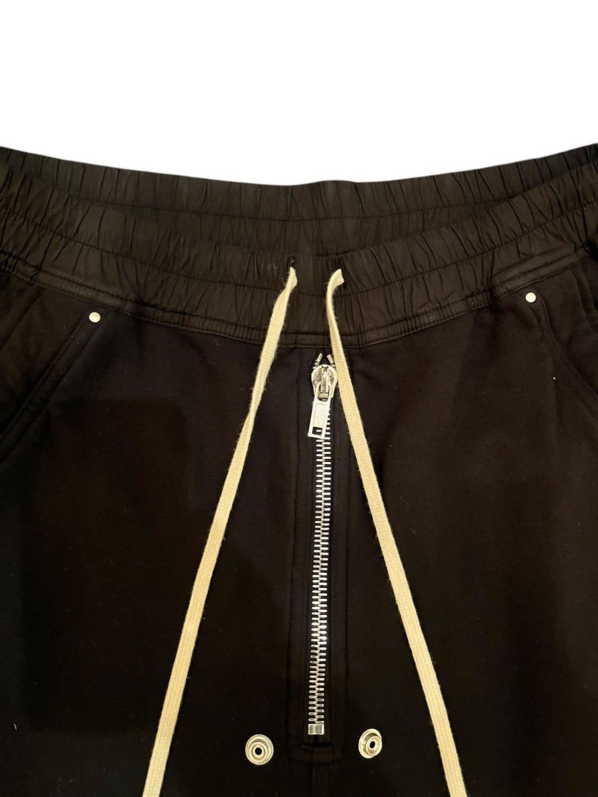 Designer × Rick Owens × Rick Owens Drkshdw Rick Owens DRKSHDW Black Hollywood Geth Belas Sweatpants Size US 32 / EU 48 - 3 Thumbnail