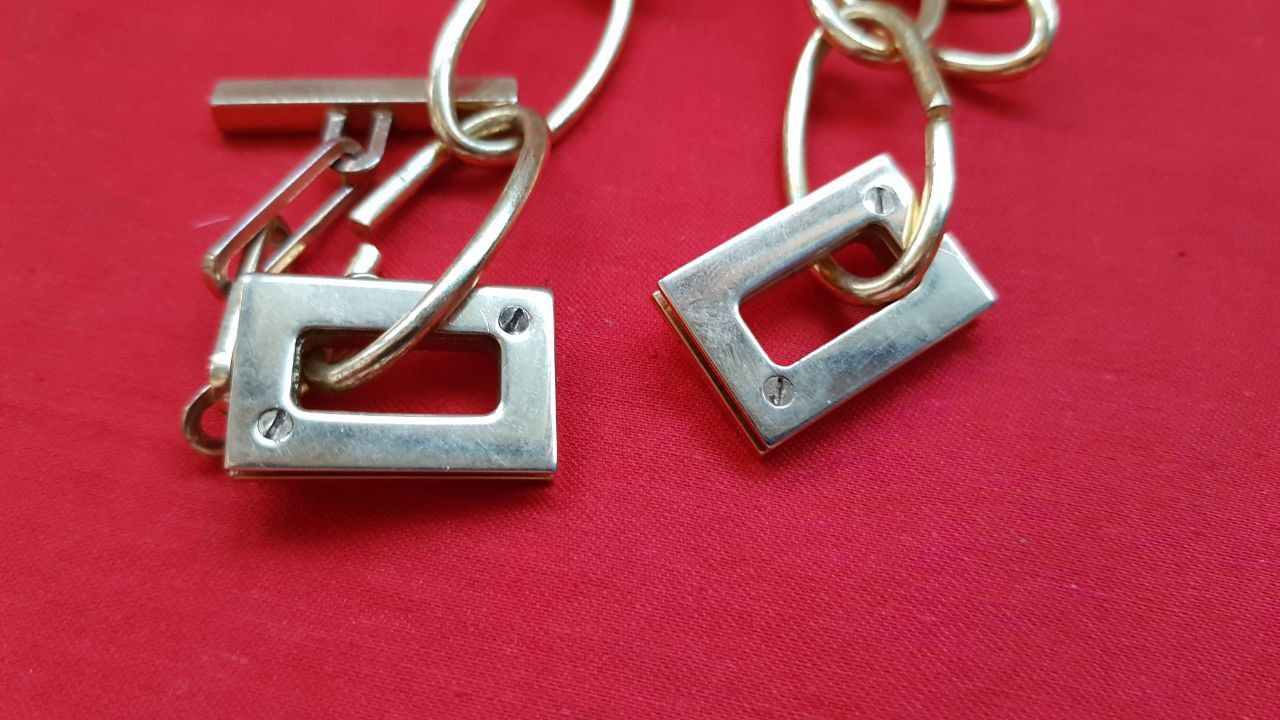 Gucci Vintage Gold-Plated Necklace, 1990s Gucci Style, 38 cm Size ONE SIZE - 3 Thumbnail