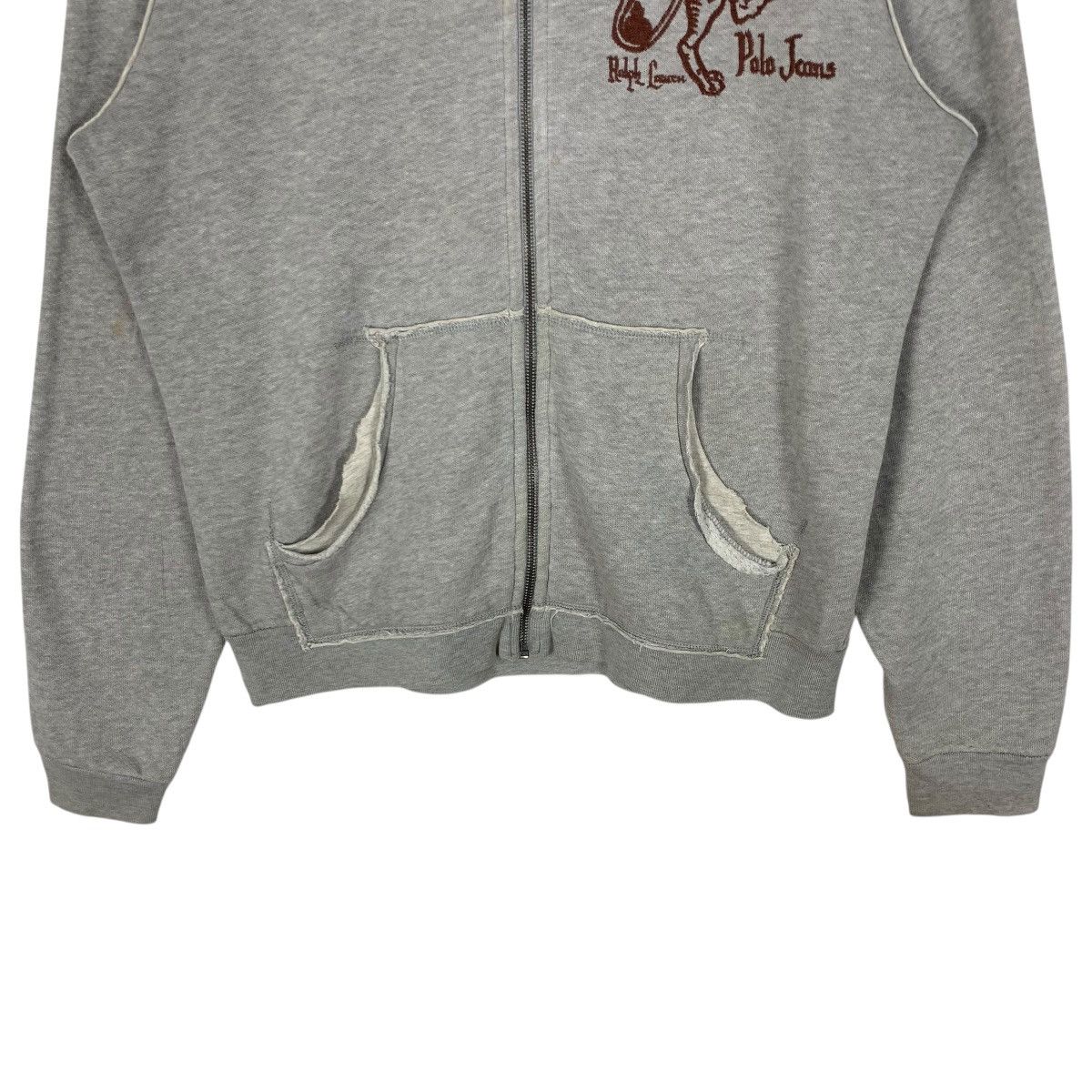 Polo Ralph Lauren Vintage Polo Jeans By Ralph Lauren Sweatshirt Hoodie Size US M / EU 48-50 / 2 - 6 Thumbnail