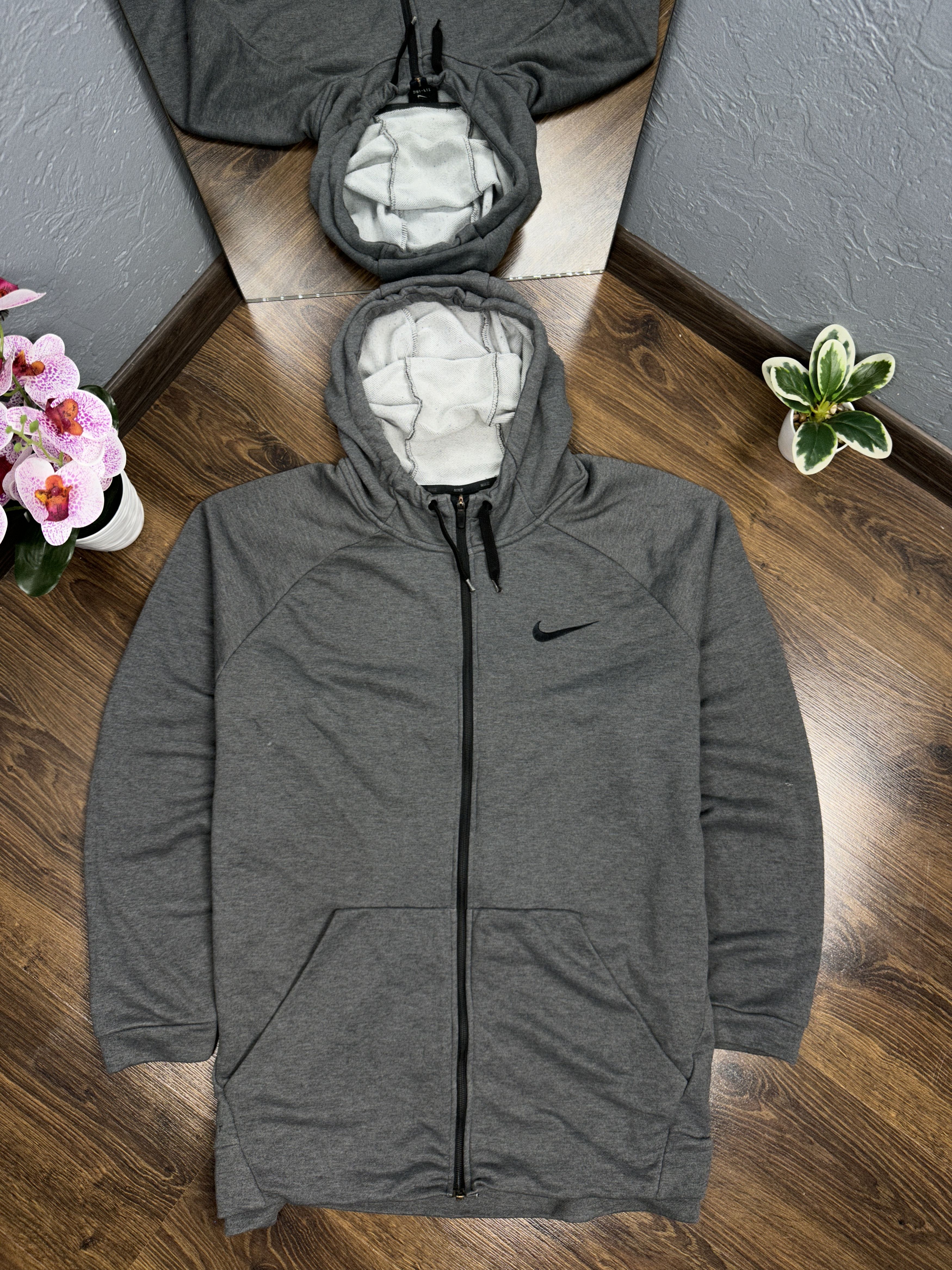 Nike Nike Dri Fit Mens Zip Hoodie Size US XXL / EU 58 / 5 - 1 Thumbnail