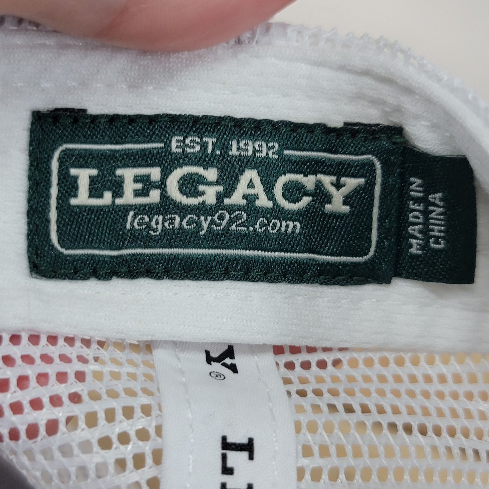 Other Legacy "Alaska 1959" B&W Snap Back Trucker Hat Size ONE SIZE - 7 Thumbnail