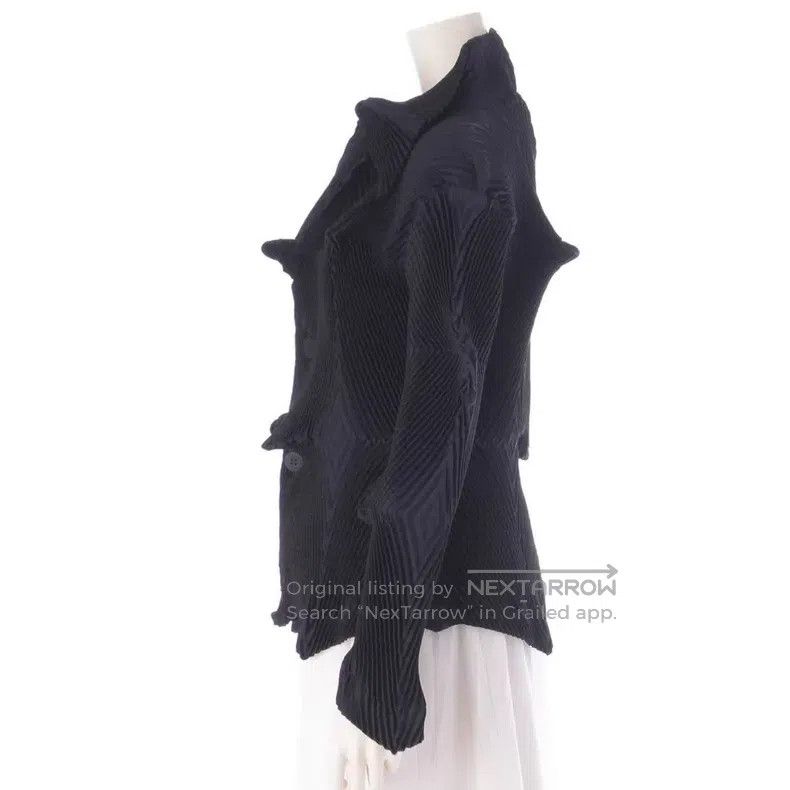 Issey Miyake Issey Miyake 3D Elastic Pleated Jacket Size M / US 6-8 / IT 42-44 - 3 Thumbnail