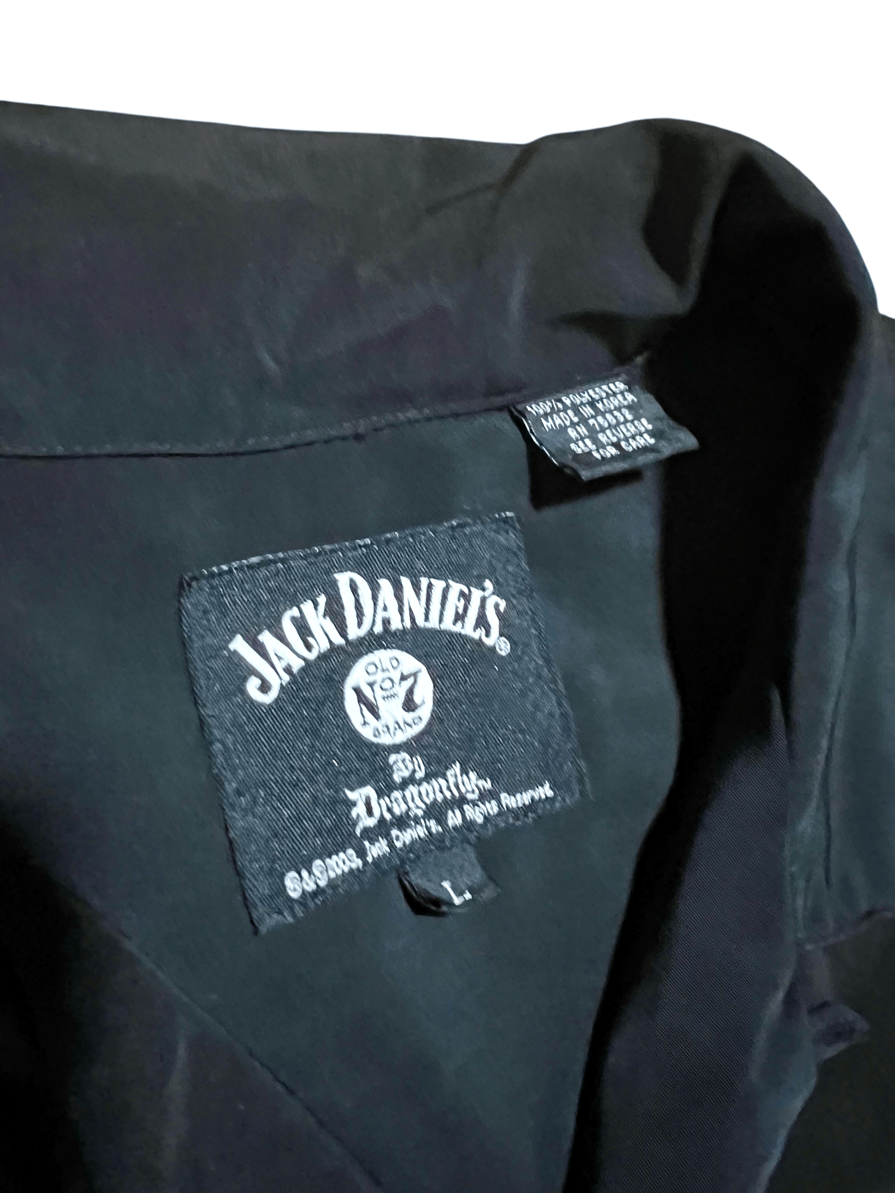 Other Jack Daniels Whiskey Y2K Vintage Short Sleeve Button Up Shir Size US L / EU 52-54 / 3 - 2 Thumbnail