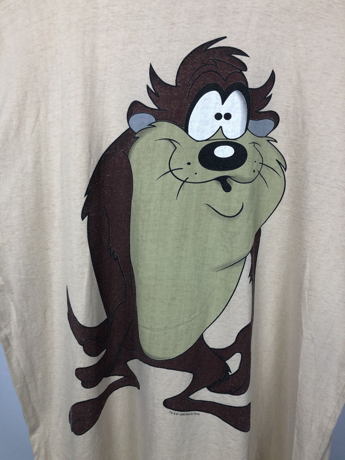 Cartoon Network × Vintage × Warner Bros Vintage 1998 Taz Tasmanian Devil Rock and Roll Animal Tee Size US L / EU 52-54 / 3 - 3 Thumbnail
