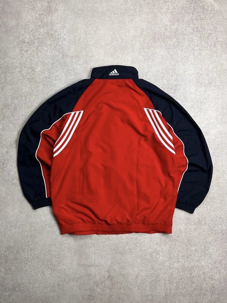 Adidas VINTAGE ADIDAS BOXY NYLON TRACKJACKET Y2K M Size US M / EU 48-50 / 2 - 9 Thumbnail