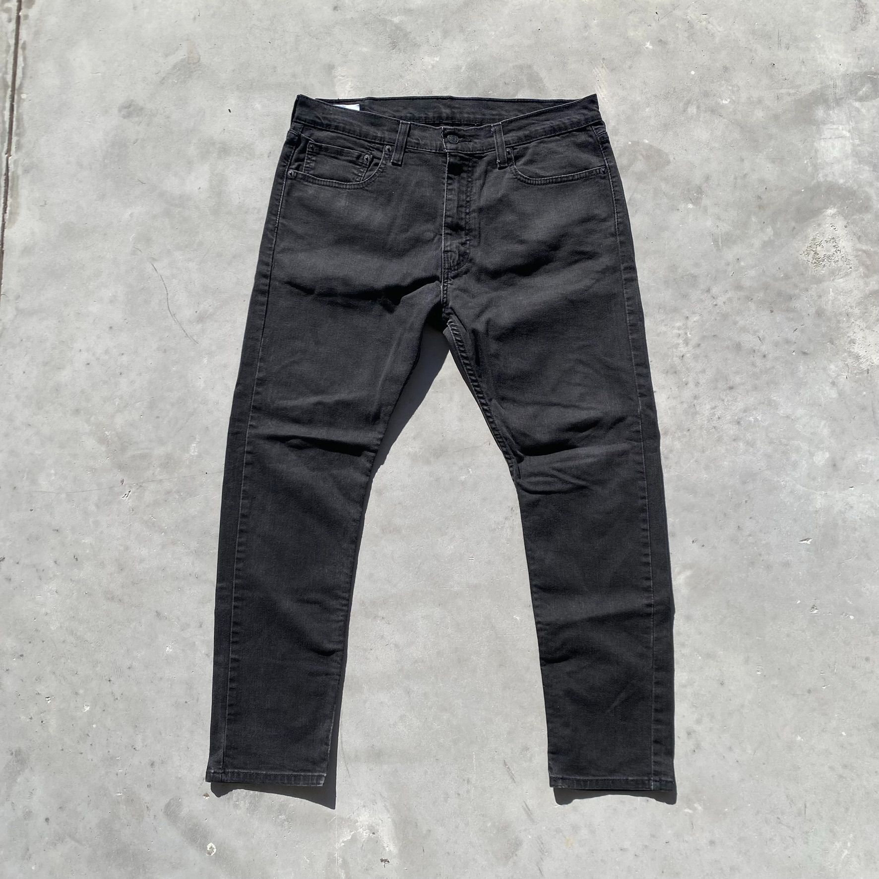 Levi's Vintage Y2K Levi's 512 Jeans Black Slim Taper Pants Size US 36 / EU 52 - 4 Thumbnail