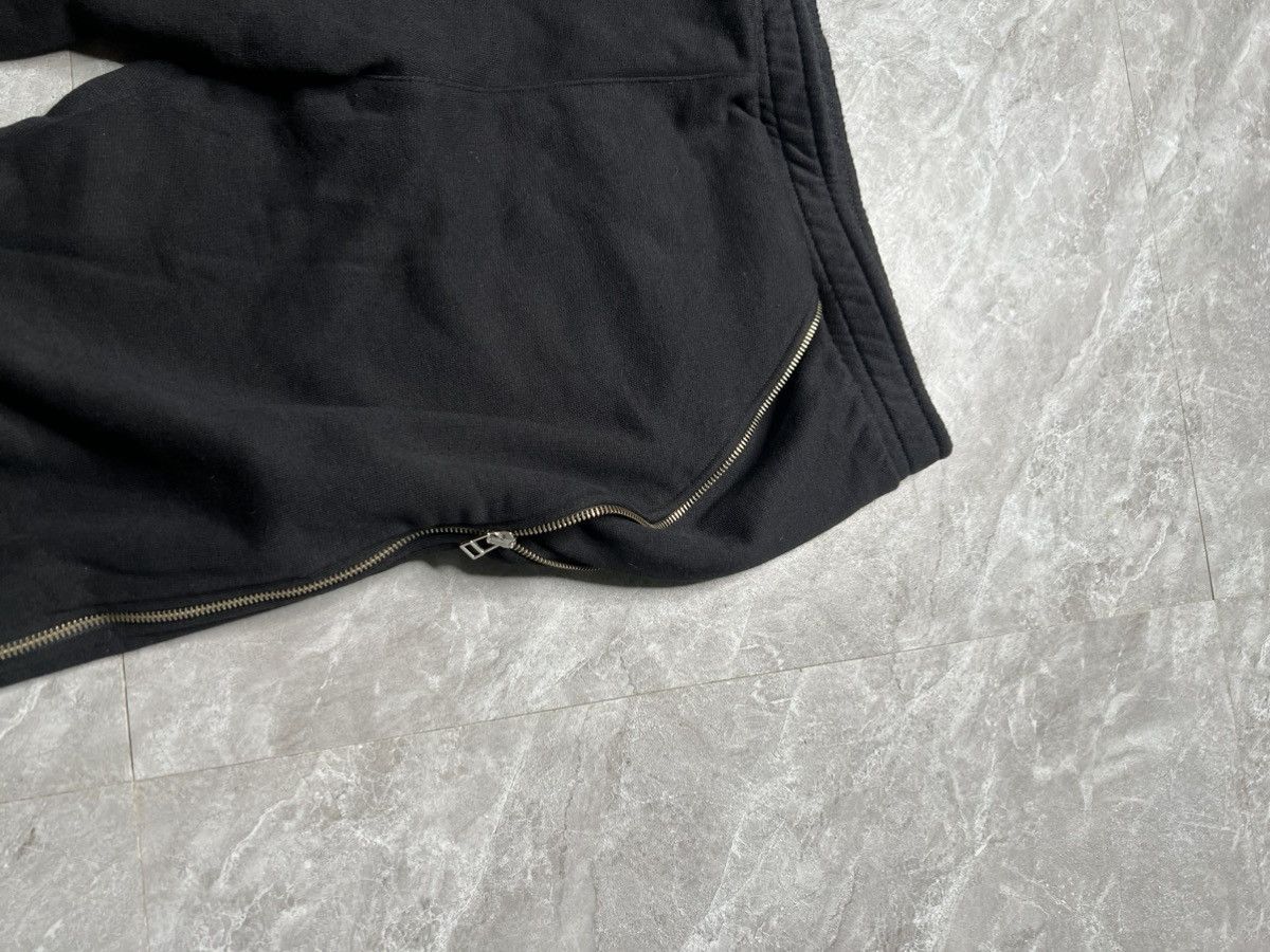 Hood By Air Double Sided Zip Logo Sweat Pants