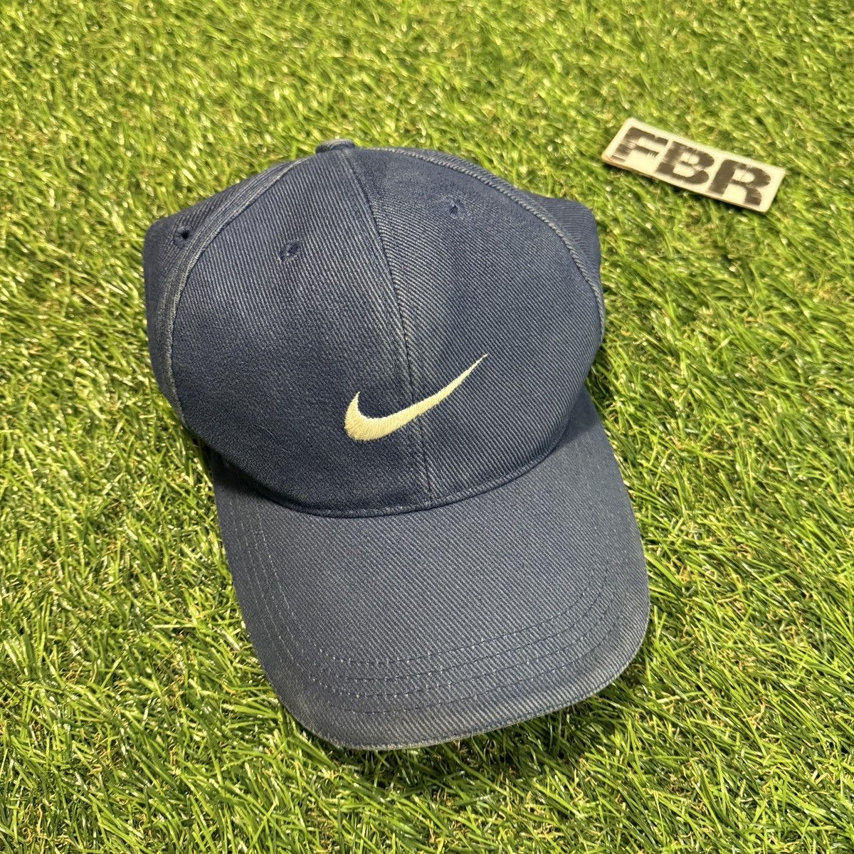 Nike Vintage Nike Denim Snapback Size ONE SIZE - 1 Thumbnail