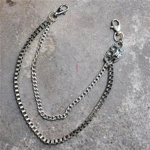 Jewelry Punk Multilayer Metal Pants Chain Size ONE SIZE - 2 Thumbnail