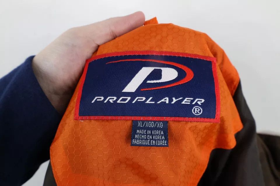 Vintage Vintage 90s 2 In 1 Cleveland Browns Football Hooded Jacket Size US XL / EU 56 / 4 - 13 Thumbnail