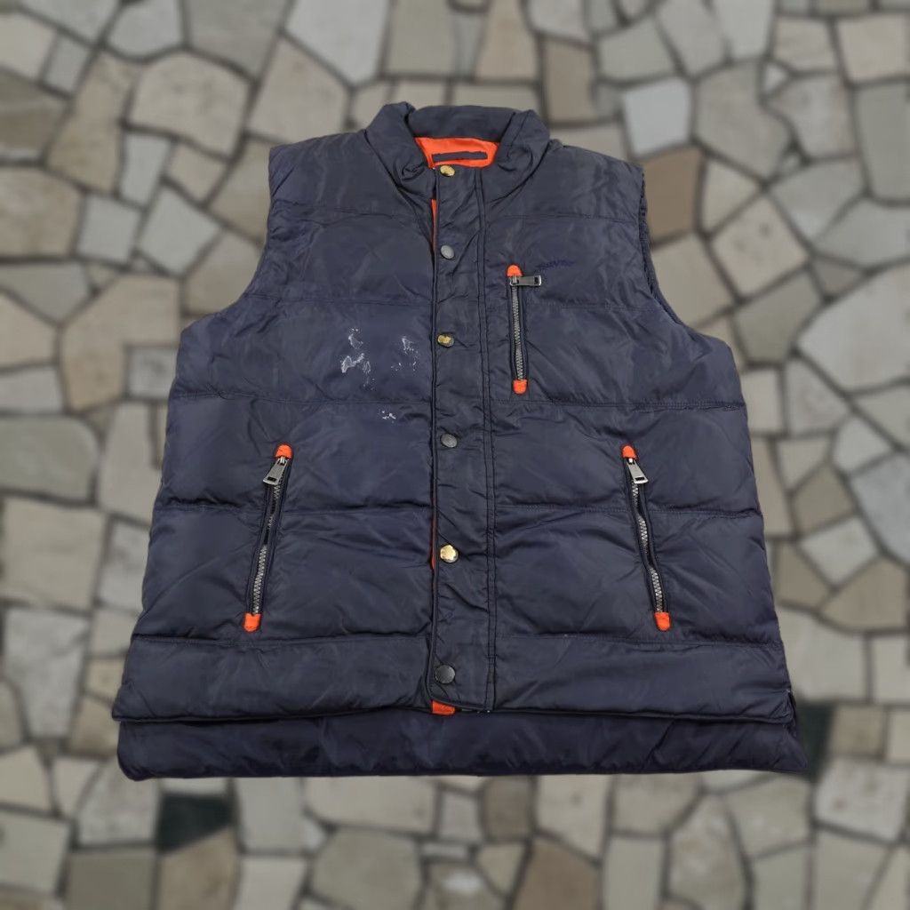 Orvis VINTAGE Orvis Vest Mens Medium Blue Duck Down Essex Puffer Quilted Zip Snap Insulated Size US M / EU 48-50 / 2 - 1 Thumbnail