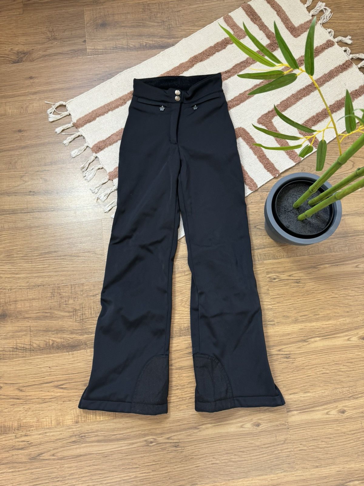 Vintage VINTAGE STRAIGHT SKI SNOW PANTS Size 24" / US 00 / IT 34 - 4 Thumbnail