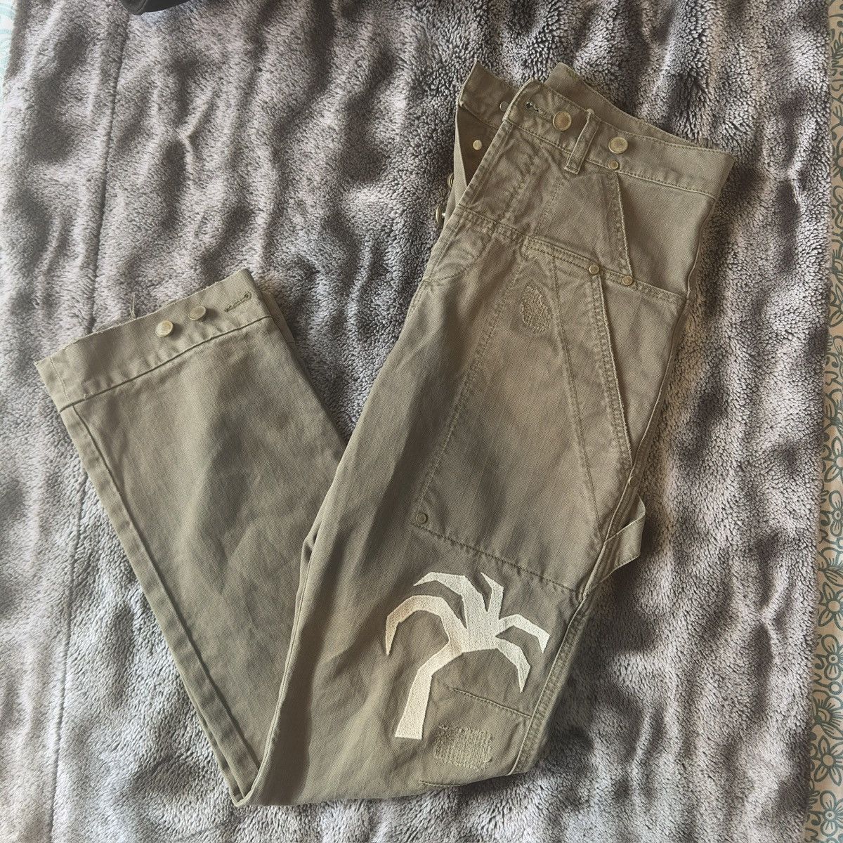Palm Angels Limited Palm Angels Cargo Pants Size 30" / US 8 / IT 44 - 2 Thumbnail