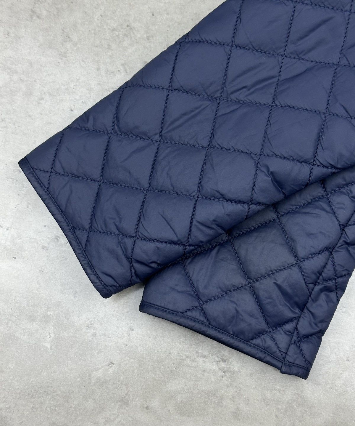 Barbour Barbour Sailboat Quilted Jacket UK 12 US 8 Wome Blue Pocket Size US M / EU 48-50 / 2 - 5 Thumbnail