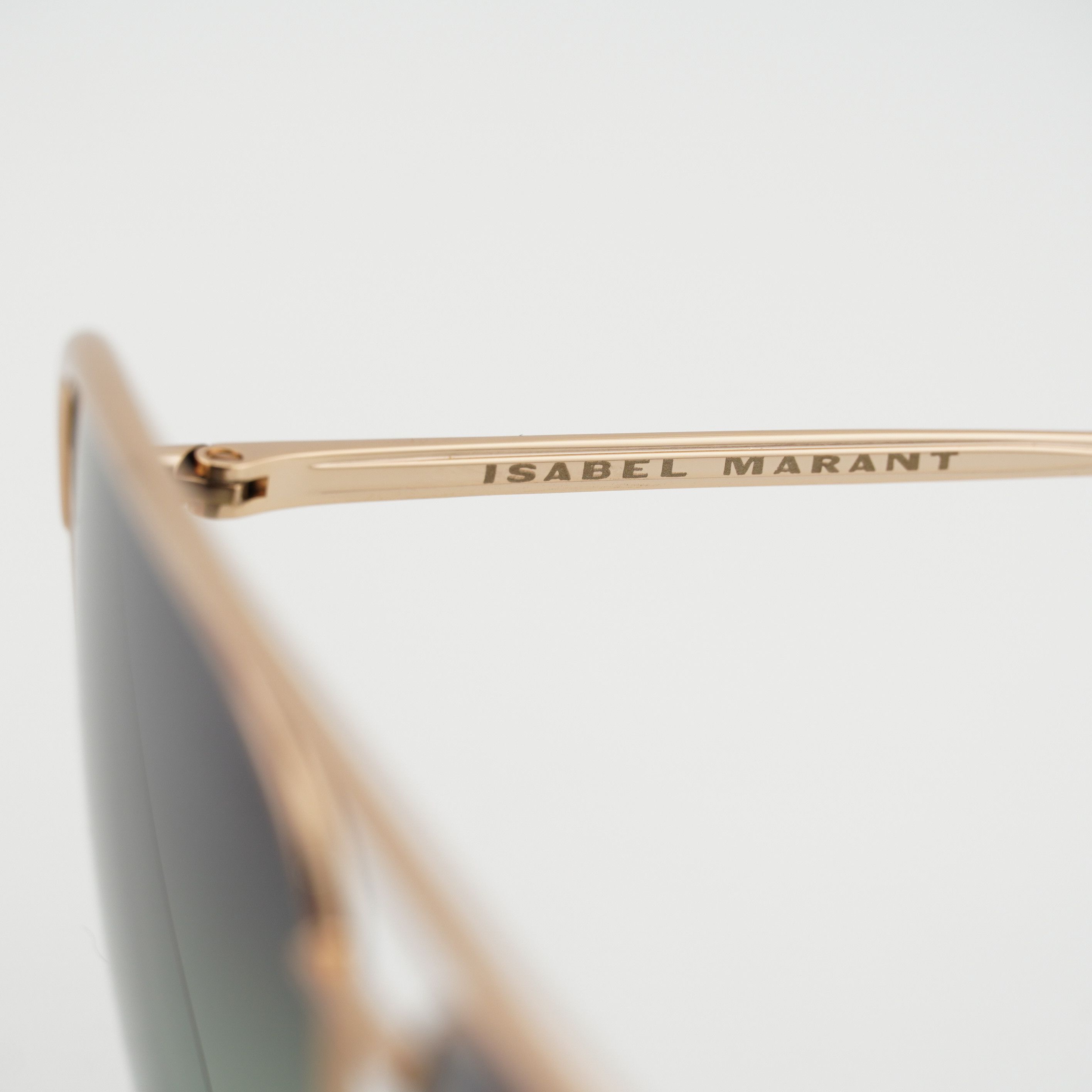 Isabel Marant IM 0118/S 0000 FF Square Sunglasses - Gold/Grey Isabel Marant Isabel Marant IM 0118/S 0000 IB Sunglasses  main image 4