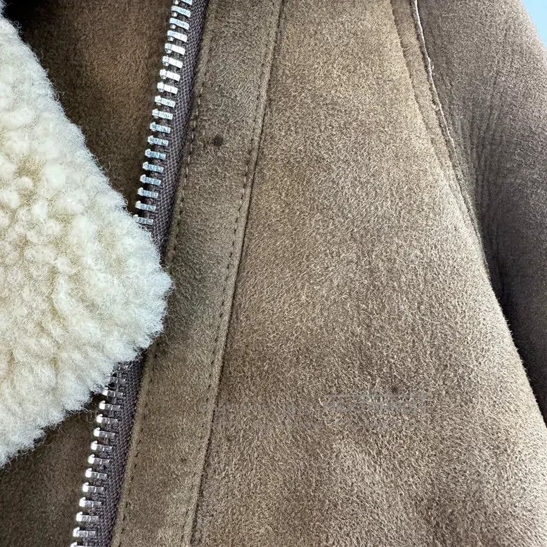 Acne Studios Acne Studios Brown Leather and Fur Jacket Size XXS / US 00 / IT 34 - 8 Thumbnail
