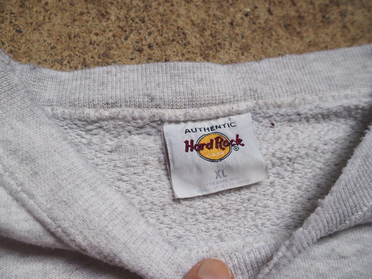 Hard Rock Cafe Hard Rock Cafe "All Is One" 1990 vintage crewneck sweatshirt Size US XL / EU 56 / 4 - 4 Thumbnail