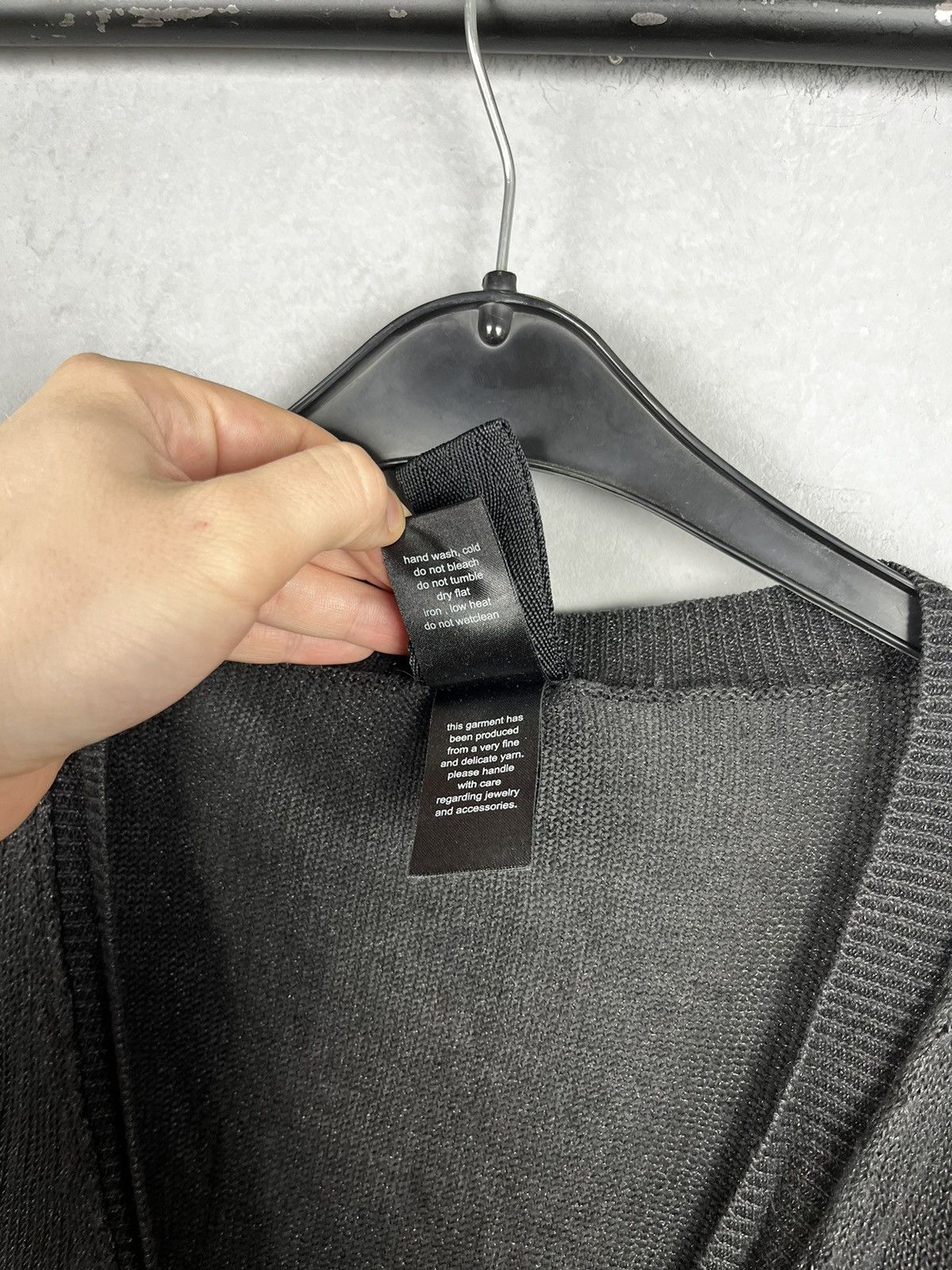 Other × Rundholz Rundholz Black Label Wool Cotton Oversized Asymmetrical Size S / US 4 / IT 40 - 5 Thumbnail