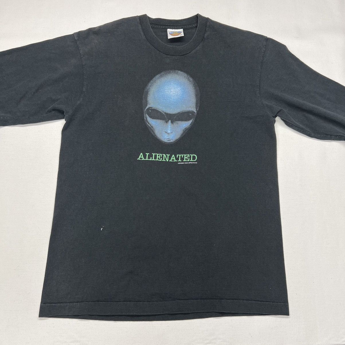 Vintage VTG Alienated Tee Shirt Long Sleeve Biffle Alien Workshop Size US L / EU 52-54 / 3 - 2 Thumbnail
