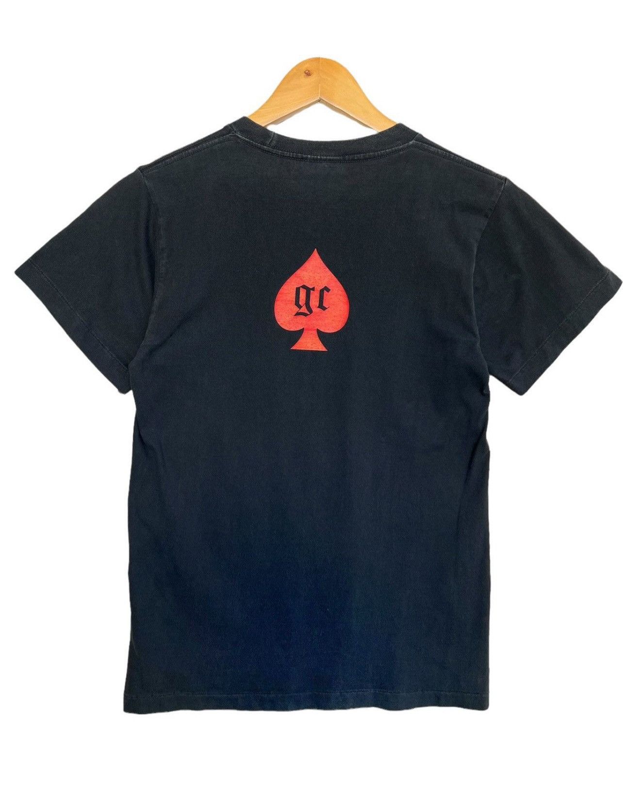 Band Tees × Vintage Vintage Good Charlotte Old English Spellout Black Tee Size US S / EU 44-46 / 1 - 2 Thumbnail