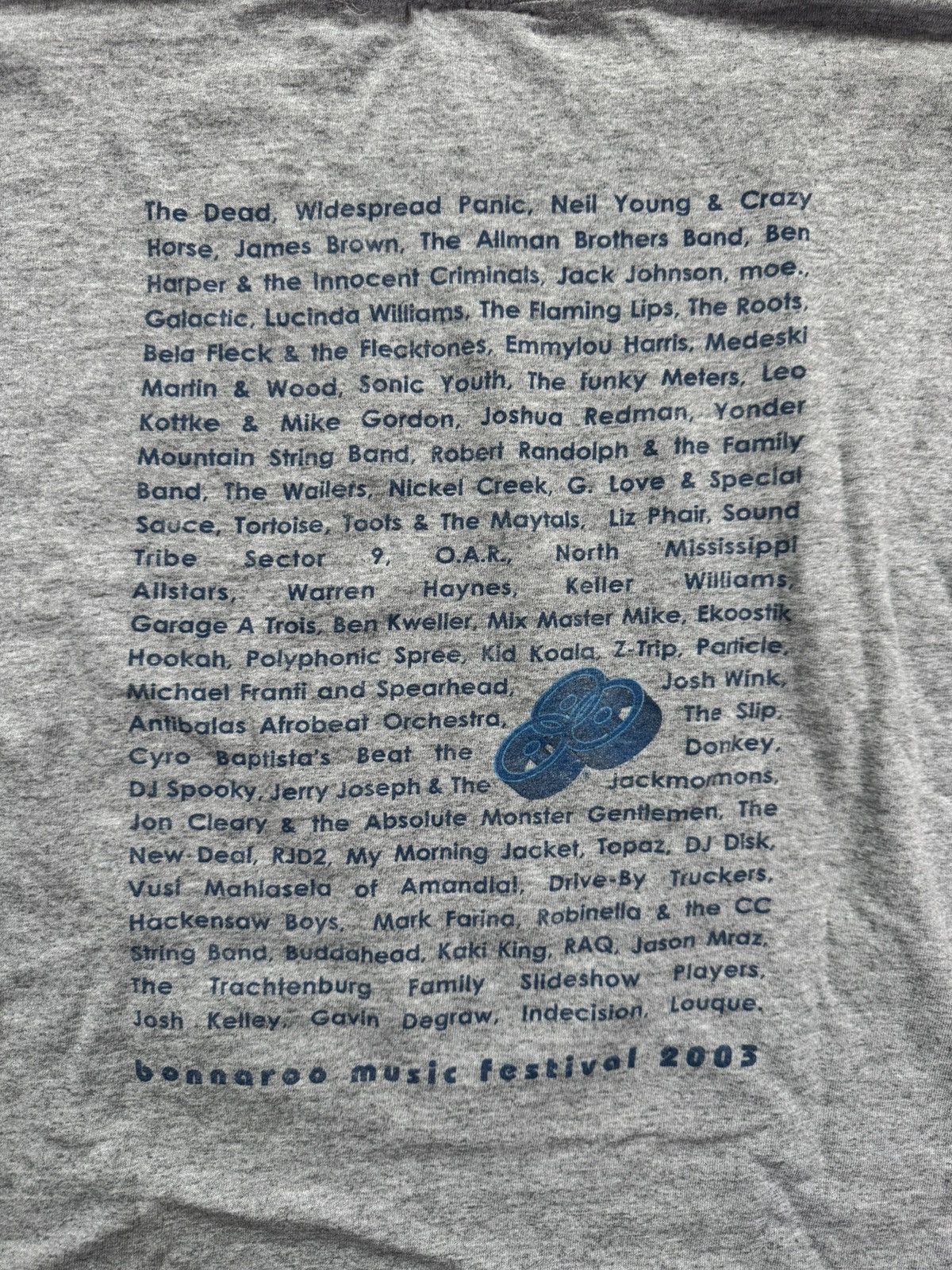 Vintage Bonnaroo 2003 Festival Tee Size US XL / EU 56 / 4 - 4 Thumbnail