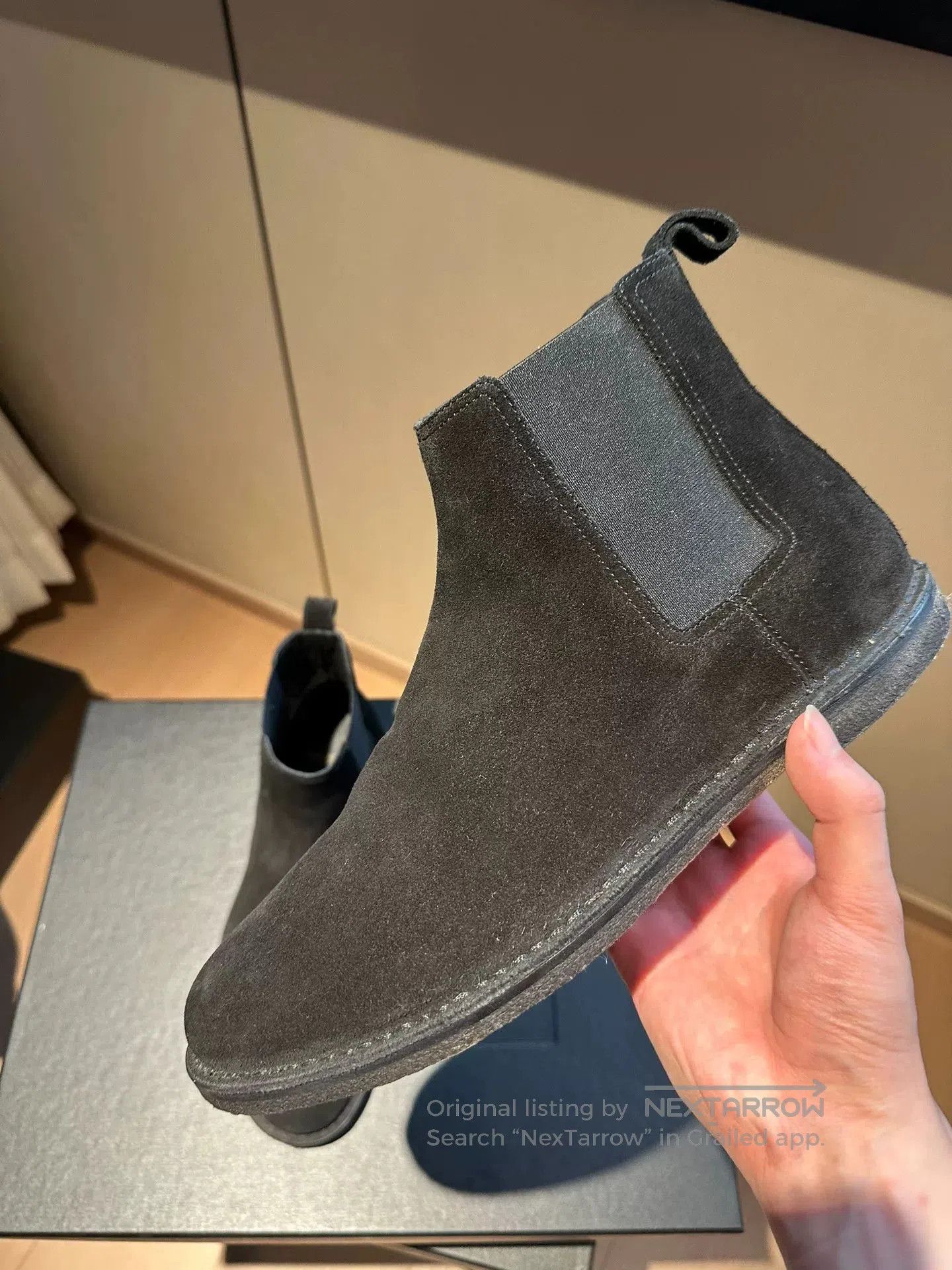 Other Saint Laurent Suede Boots with Rubber Sole. Size US 10 / EU 43 - 3 Thumbnail