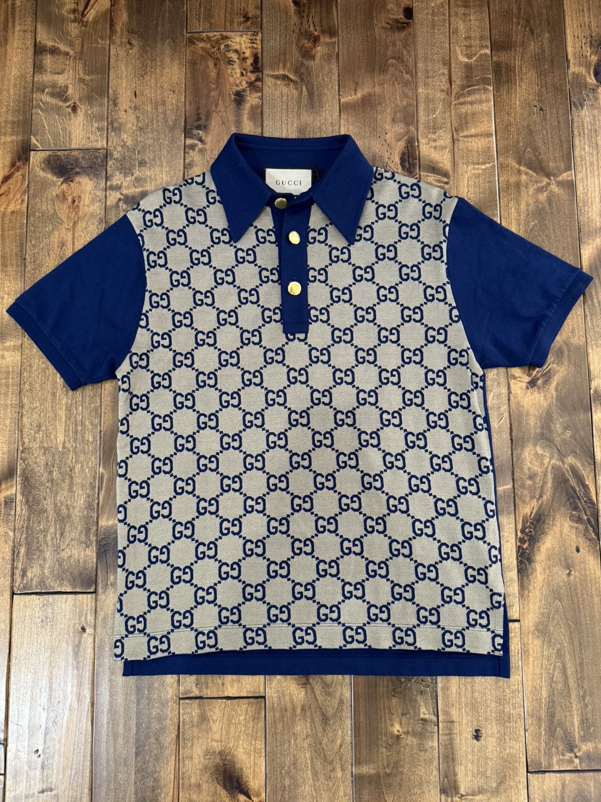 Gucci GG STRETCH COTTON POLO Size US XS / EU 42 / 0 - 1 Thumbnail
