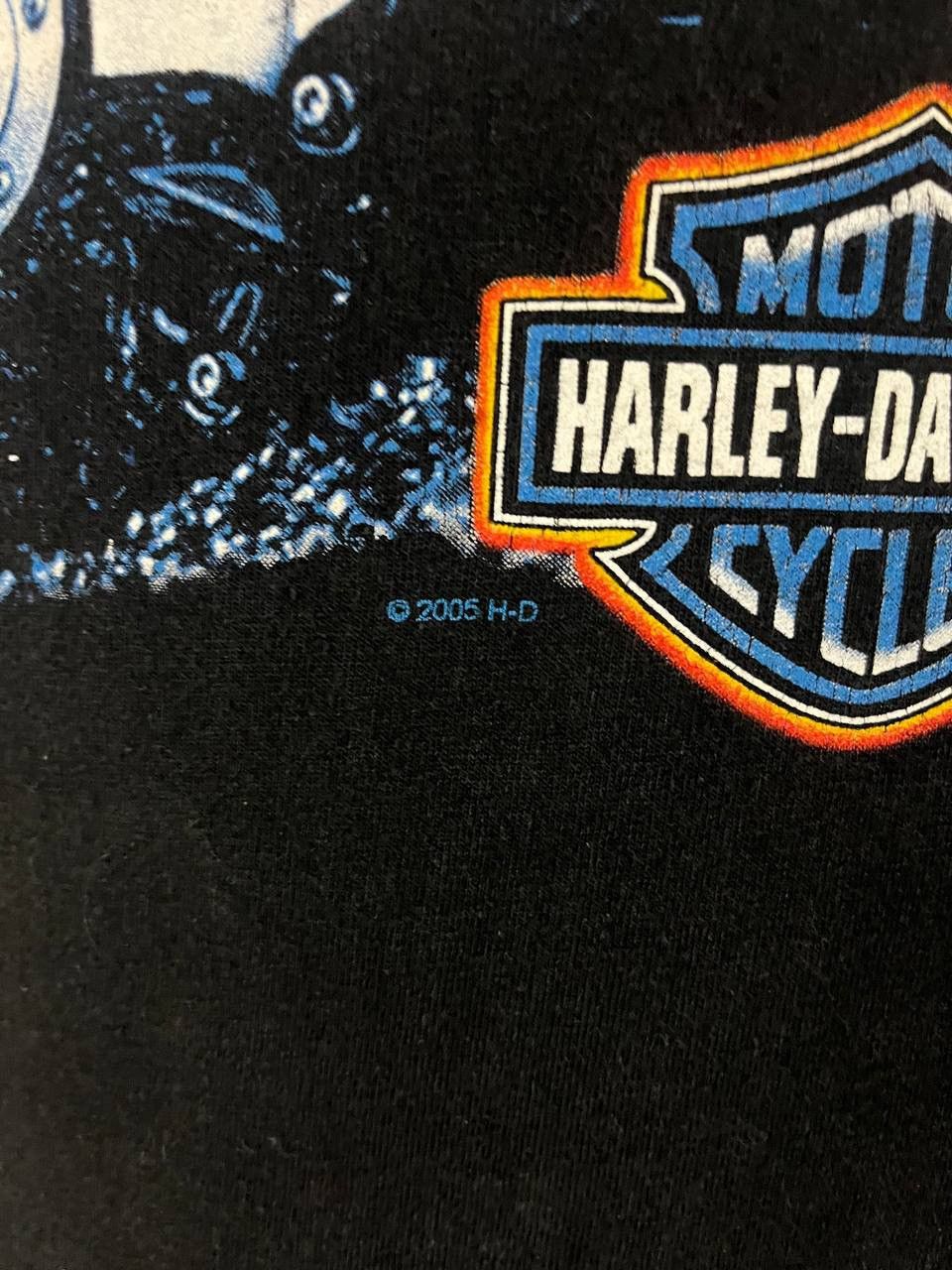 Harley Davidson Harley Davidson Vintage Tee T Shirt 2005 Black Size US M / EU 48-50 / 2 - 7 Thumbnail