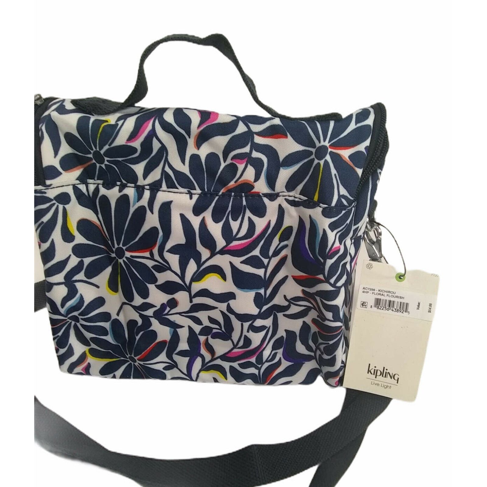 Swarovski Kipling Kichirou Insulated Lunch Bag In Floral Flourish Size ONE SIZE - 2 Thumbnail